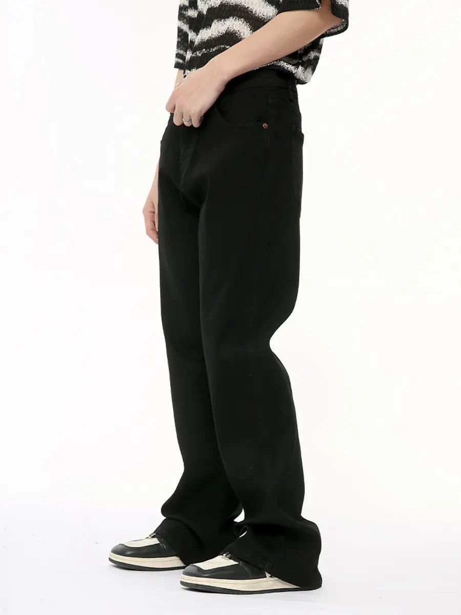 Japanese Brand Retro loose high street micro flared jeans Size US 32 / EU 48 - 2 Thumbnail