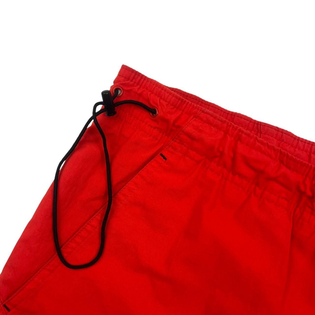 Nike Vintage 2000s Red Nike LTD Shorts - Large Size US 40 / EU 56 - 5 Thumbnail