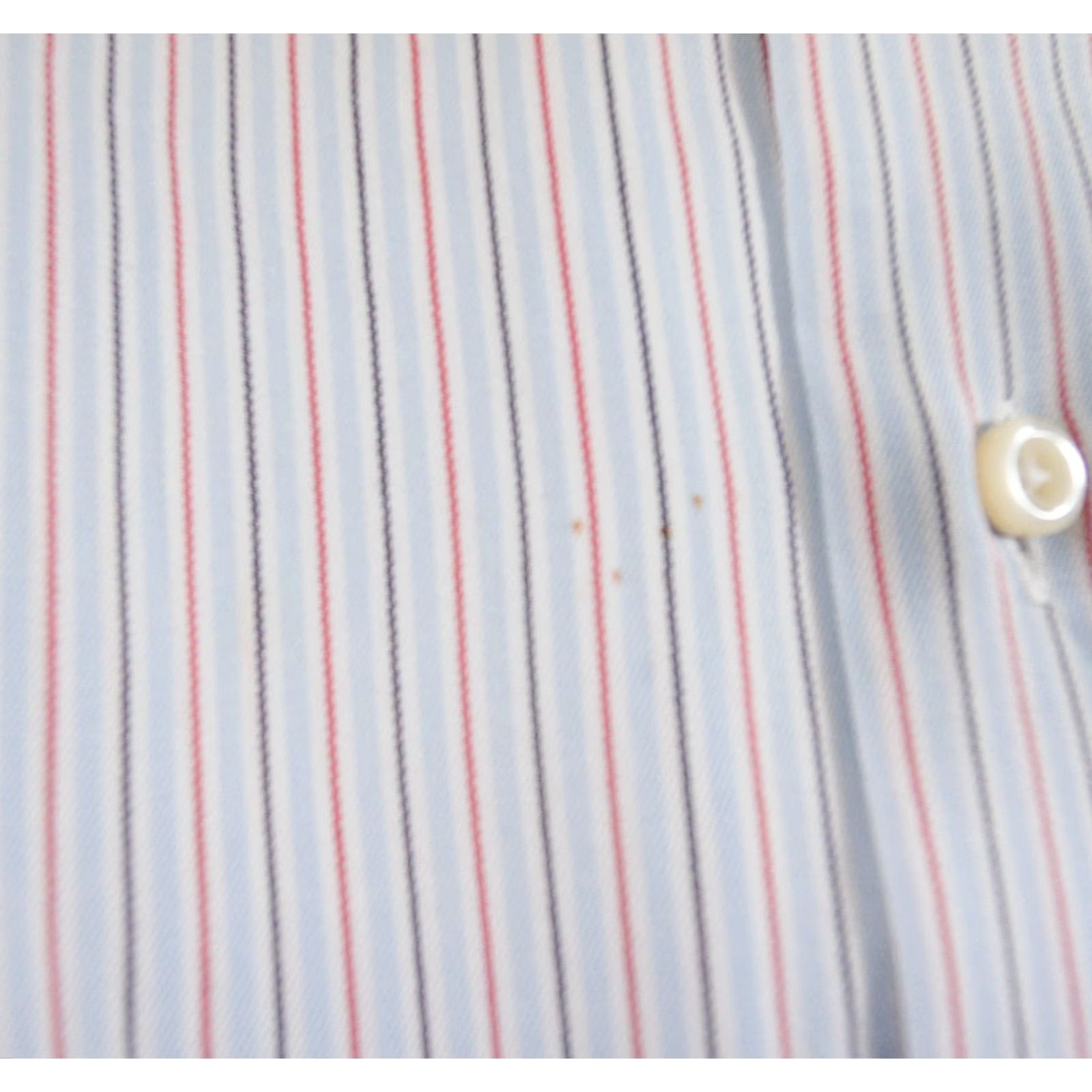 Brooks Brothers VINTAGE Brooks Brothers Men's Button-Up Shirt Reg 17.5 Egyptian Cotton Striped Casual Formal All Seasons Size US XL / EU 56 / 4 - 3 Thumbnail