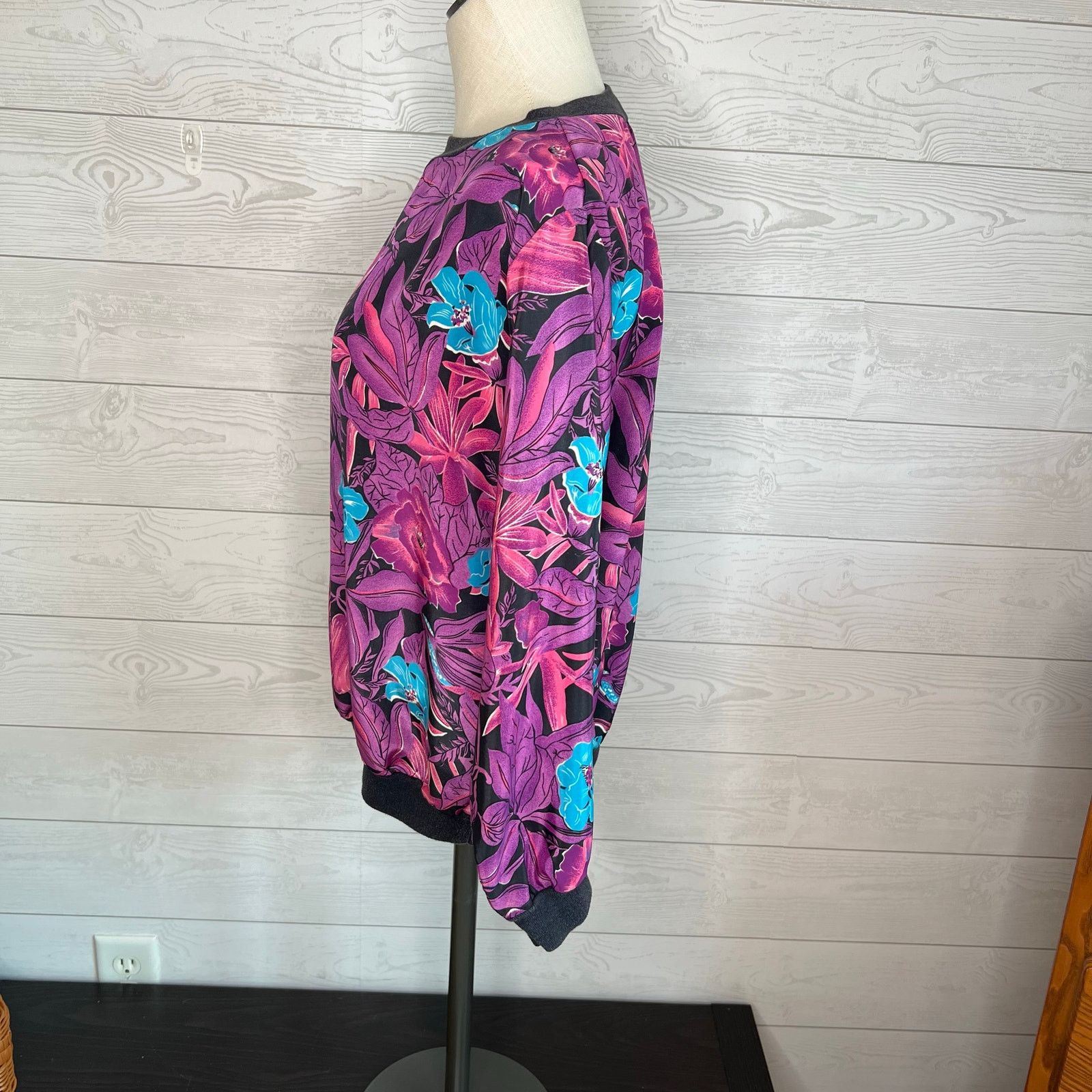 Other Vintage 80s Anata floral pullover top Size Medium Size M / US 6-8 / IT 42-44 - 2 Thumbnail