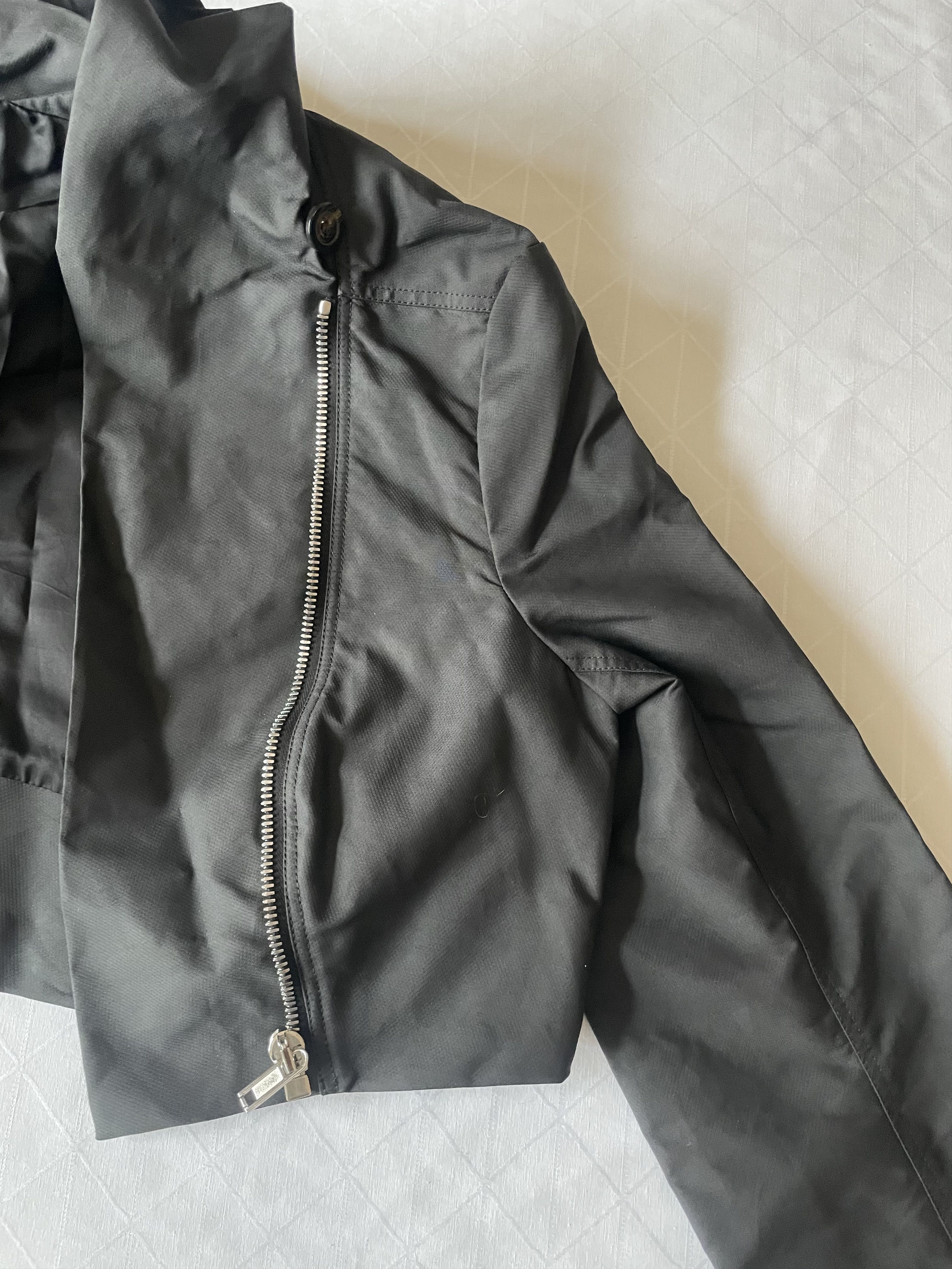 Rick Owens SS/19 Black Stalacmite Bomber Jacket Size L / US 10 / IT 46 - 3 Thumbnail