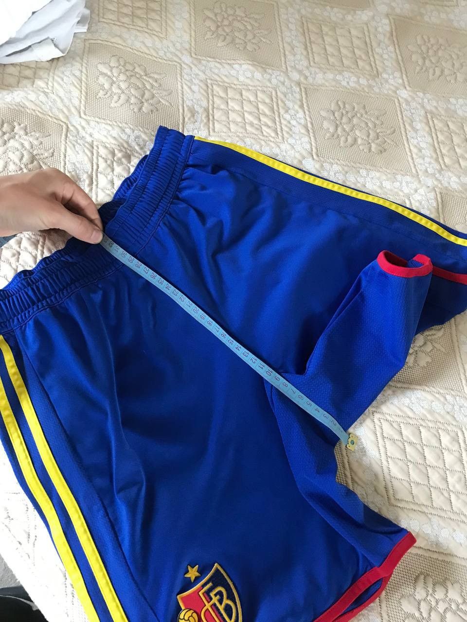 Adidas × Vintage 🔥 2012 Basel Home Adidas Football Shorts Jersey Size US 30 / EU 46 - 10 Thumbnail