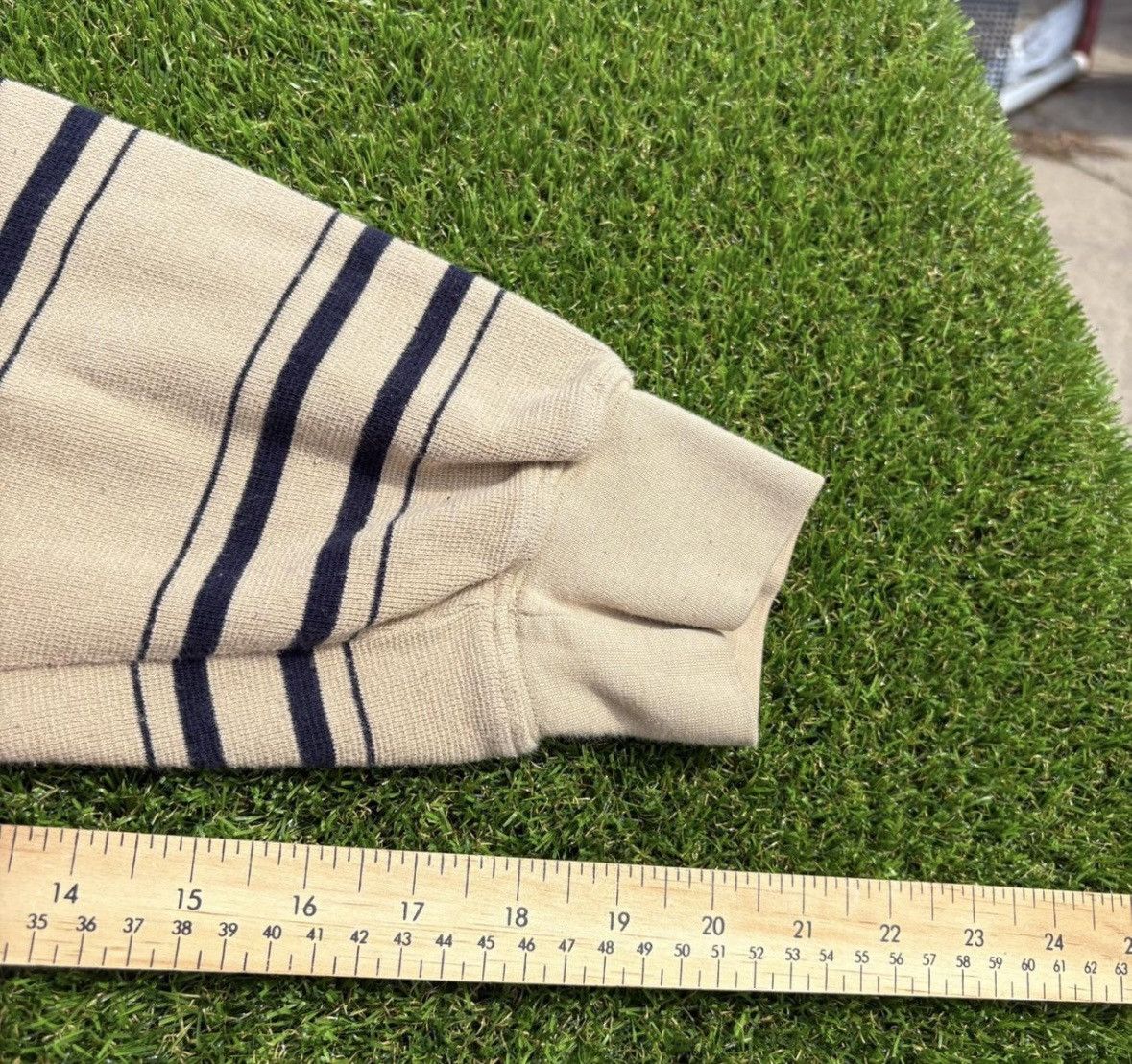 Other × Timberland × Vintage timberland polo beige brown stripes Size US M / EU 48-50 / 2 - 5 Thumbnail