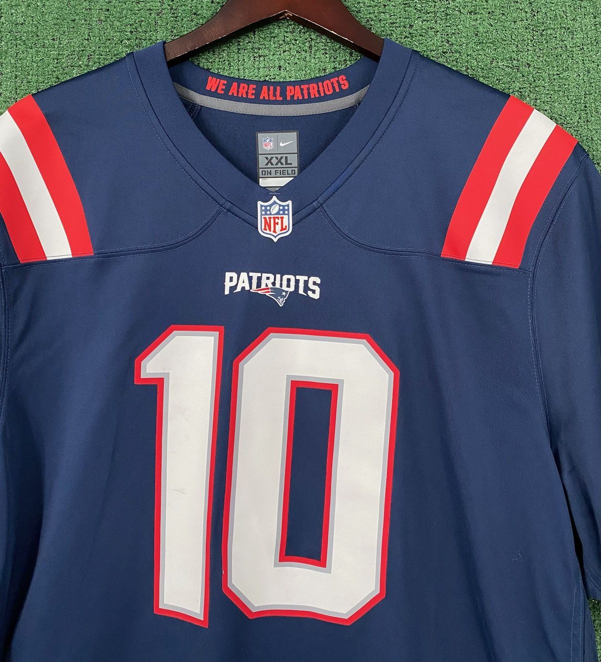 Nike Nike New England Patriots NFL Mac Jones Football Jersey 2XL Size US XXL / EU 58 / 5 - 2 Thumbnail