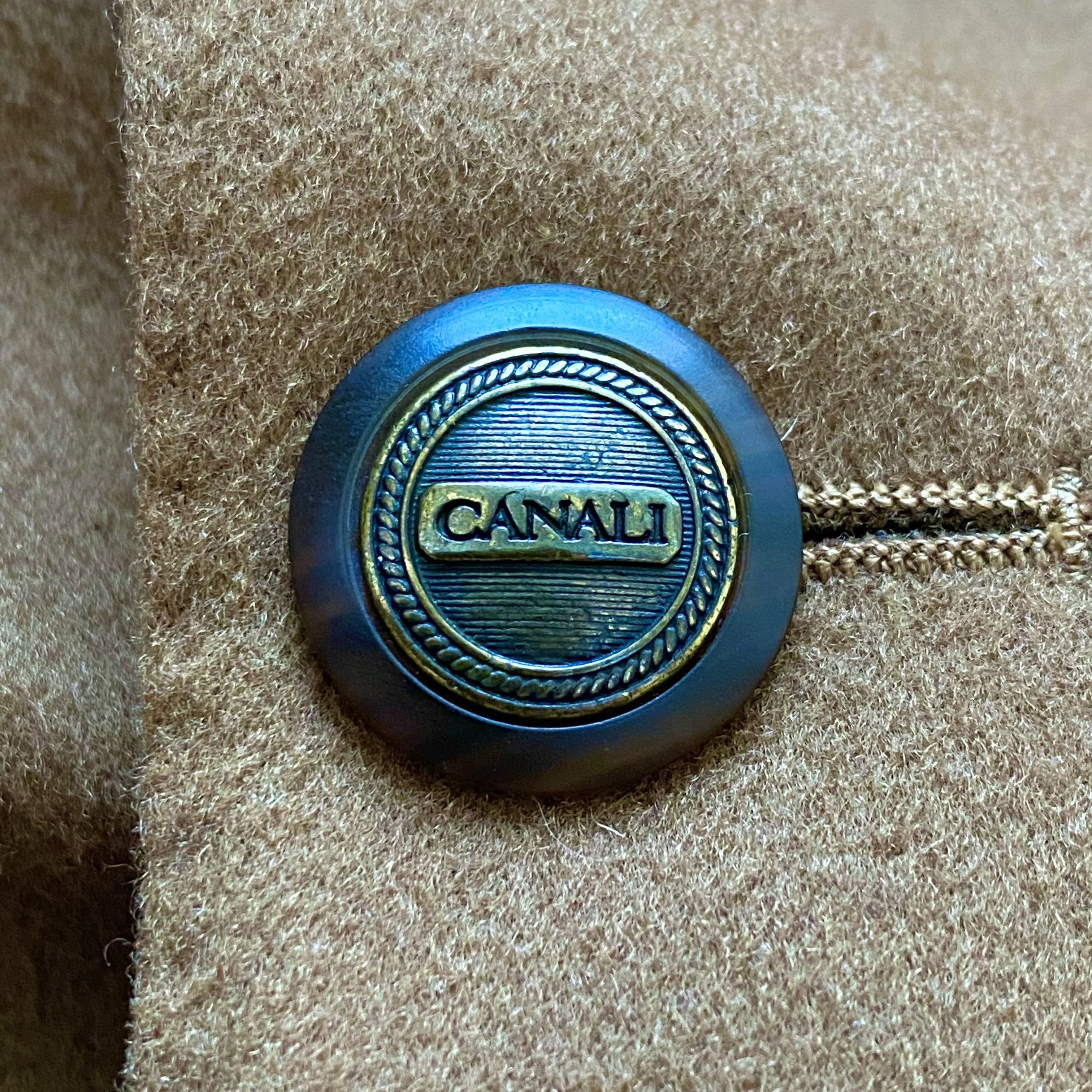 Loro Piana 90's Vintage Canali Loro Piana Wool Cashmere Blazer Size 52R - 12 Thumbnail