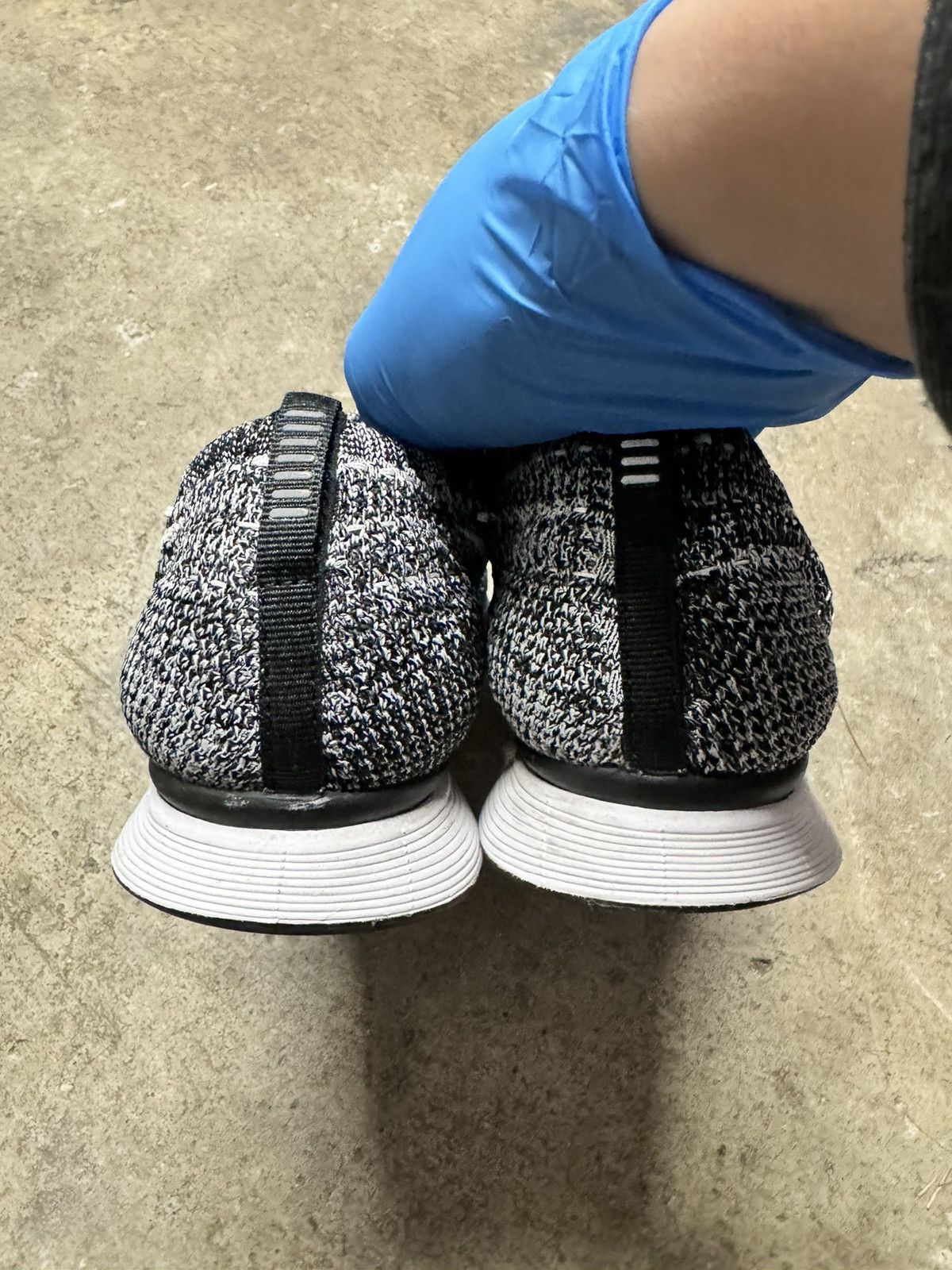Nike Nike Flyknit Racer Oreo 2 Size US 11.5 / EU 44-45 - 6 Thumbnail