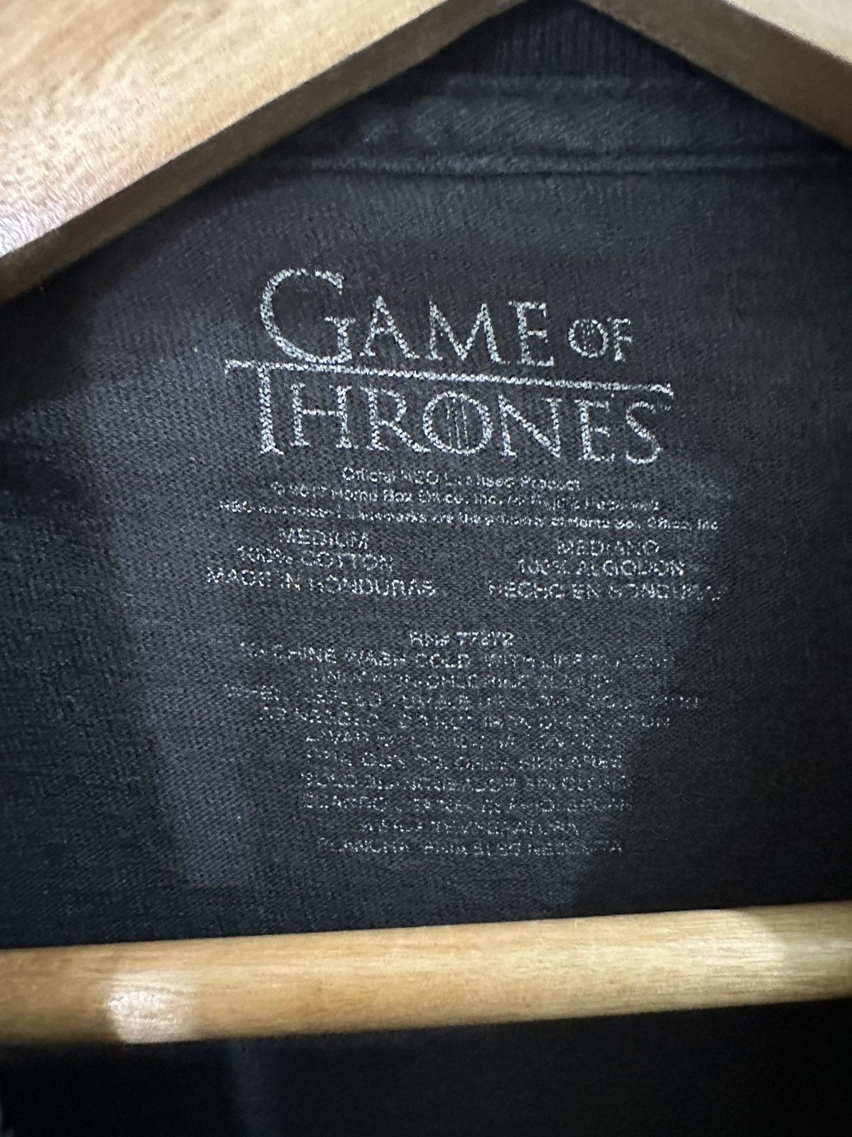 Other Game of Thrones. Black shirt Size US M / EU 48-50 / 2 - 4 Thumbnail