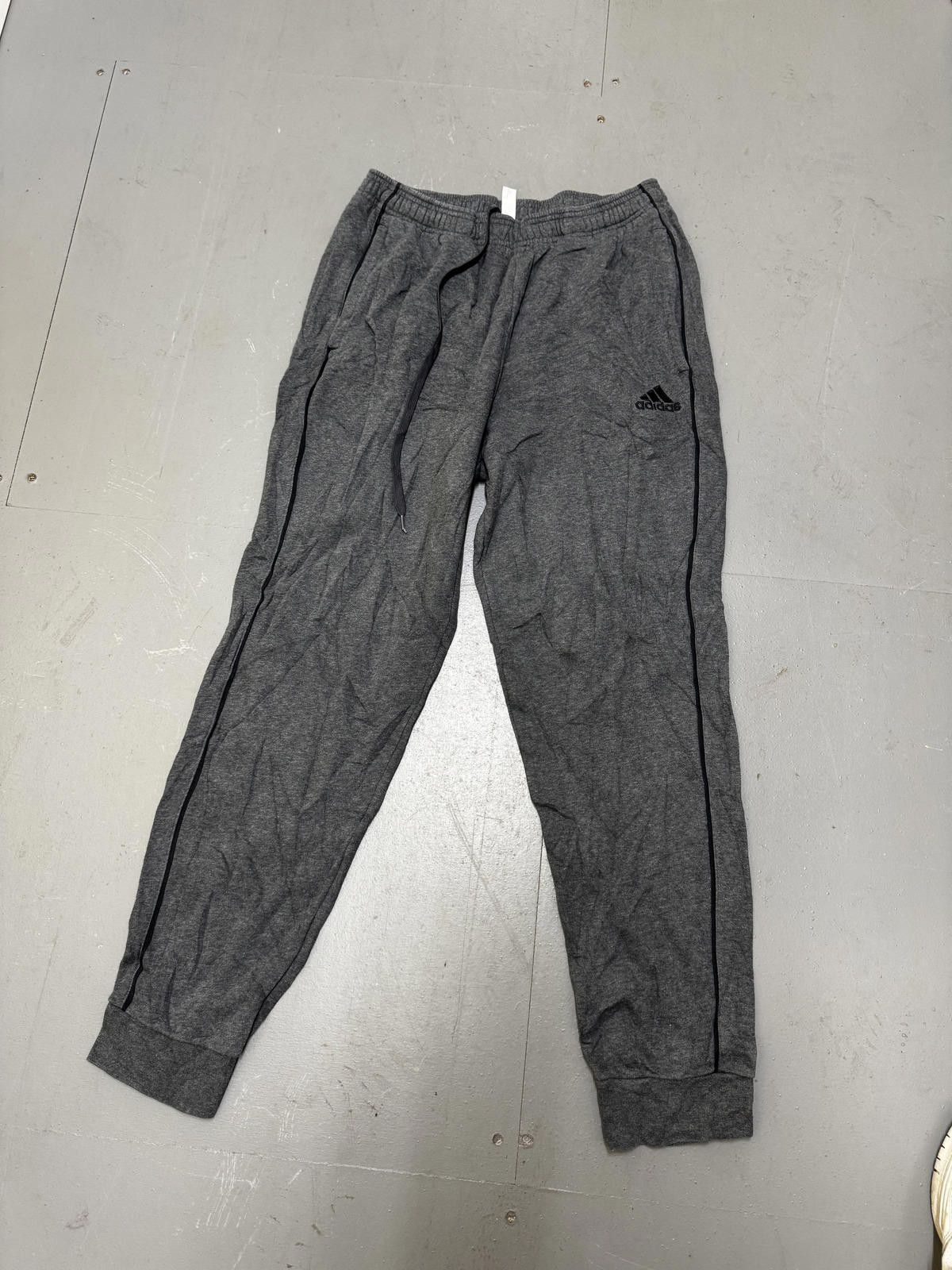 Adidas Adidas Men's Grey Sweatpants Size L Size US 34 / EU 50 - 2 Thumbnail