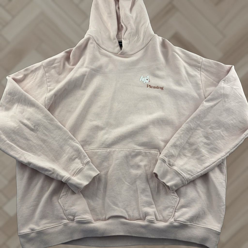 Vintage Pleasing Nike Pullover Hoodie Sweatshirt Mens 2XL Light Pink Size US XXL / EU 58 / 5 - 1 Thumbnail