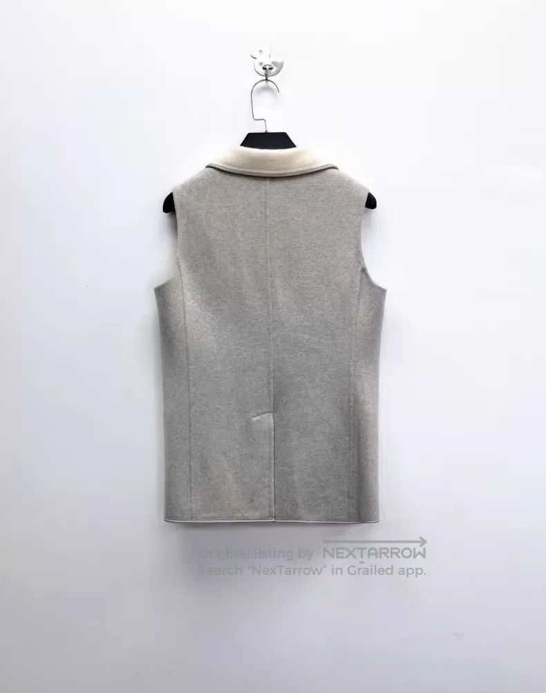 Loro Piana Loro Piana Light Gray Cashmere Vest Size S / US 4 / IT 40 - 2 Thumbnail