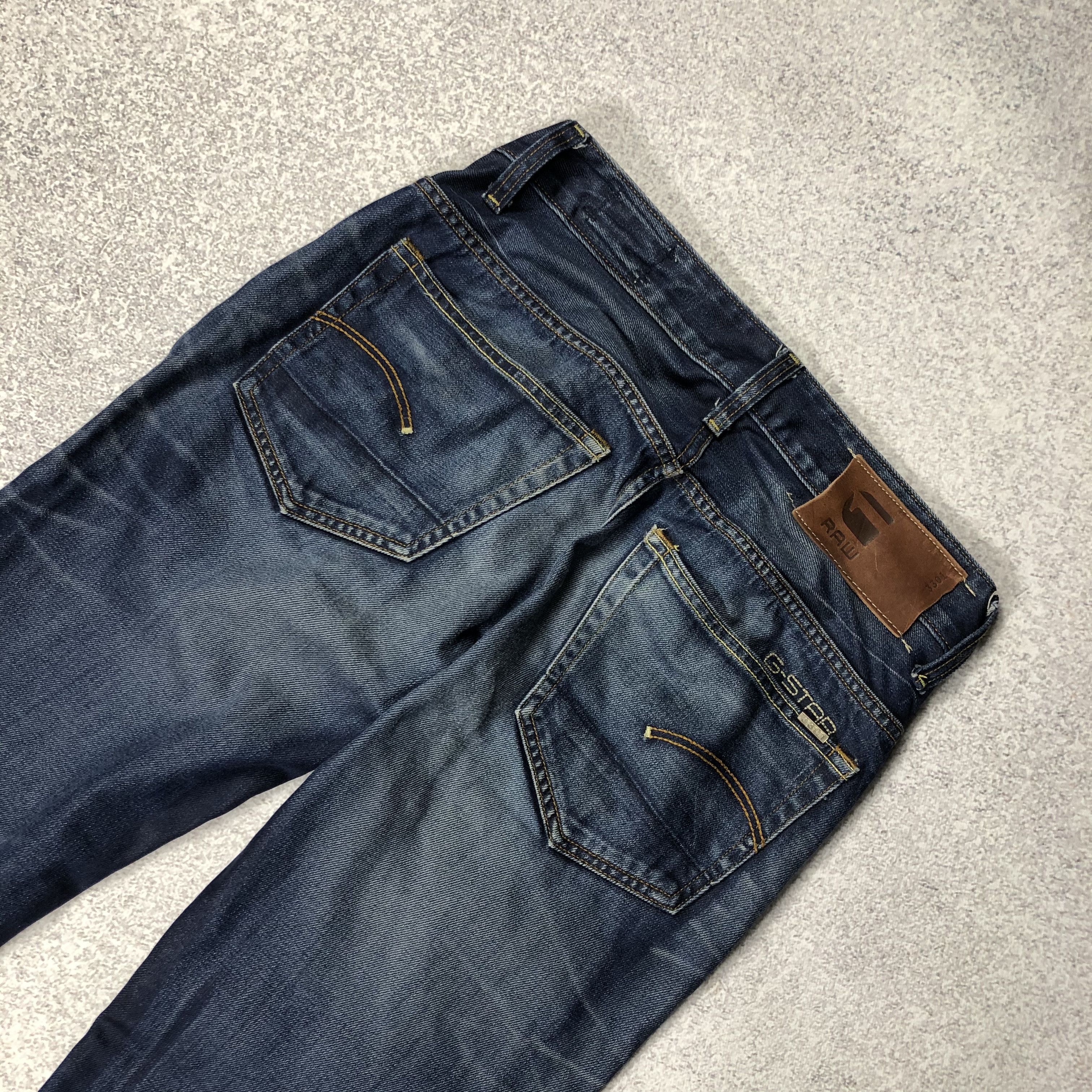 G-Star Vintage G-Star Raw Low Tapered Jeans Pants Size US 30 / EU 46 - 14 Thumbnail