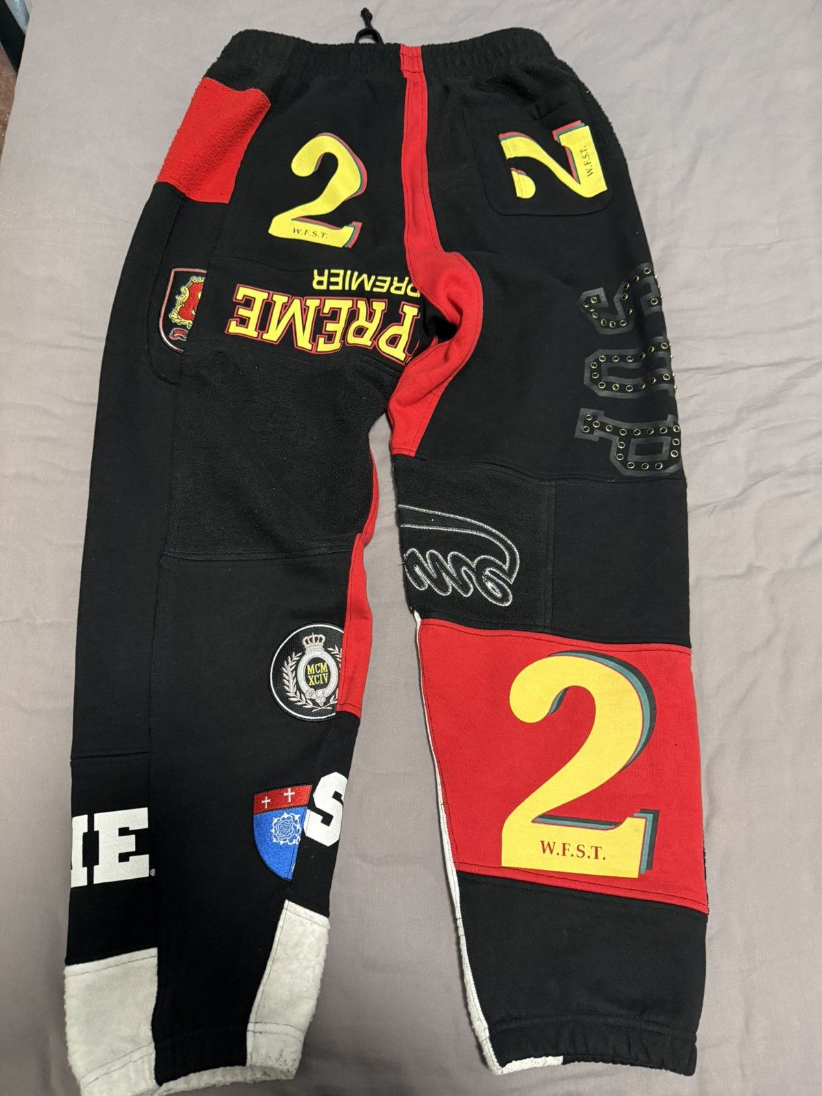 Supreme Supreme ss25 patchwork sweatpant jogger Size US 30 / EU 46 - 3 Thumbnail