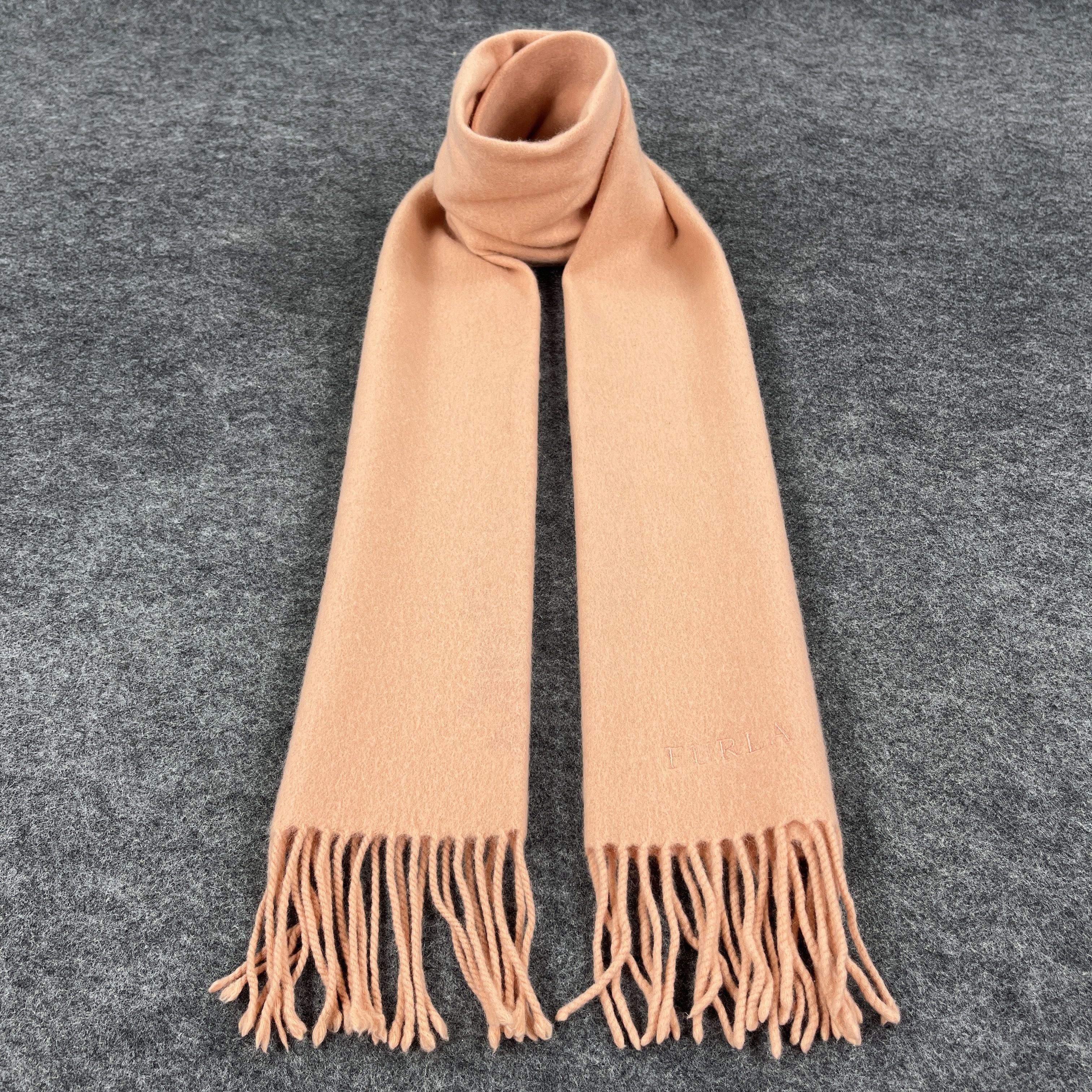 Vintage Missing Tag Furla Scarf / Muffler / Neckwear T1047 Size ONE SIZE - 1 Thumbnail