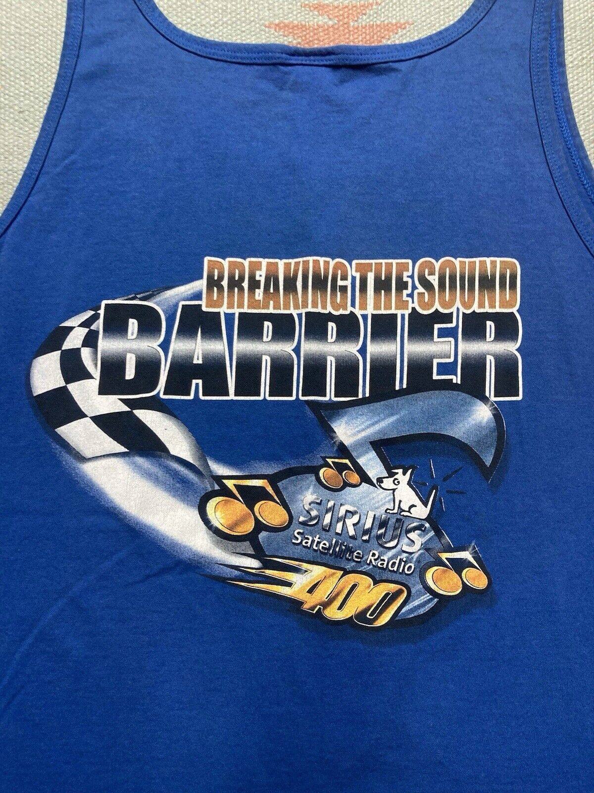 NASCAR × Vintage tank top graphic t shirt Sirius radio Michigan speedway XL Size US XL / EU 56 / 4 - 5 Thumbnail