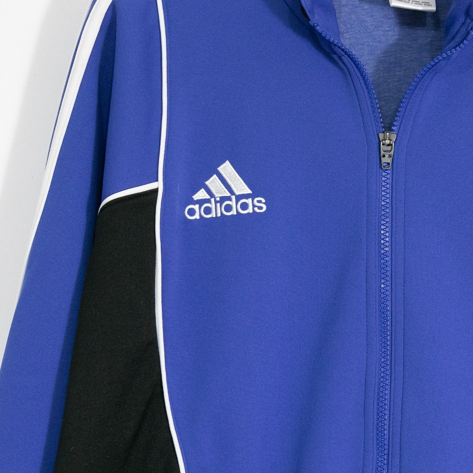 Adidas Vintage 90s Adidas Warm Up Jacket Mens Large Full Zip Soccer Size US L / EU 52-54 / 3 - 3 Thumbnail