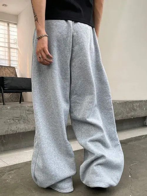 Japanese Brand Kimura x Asai Grey loose fit sweatpants baggy Wide Leg Size US 34 / EU 50 - 4 Thumbnail