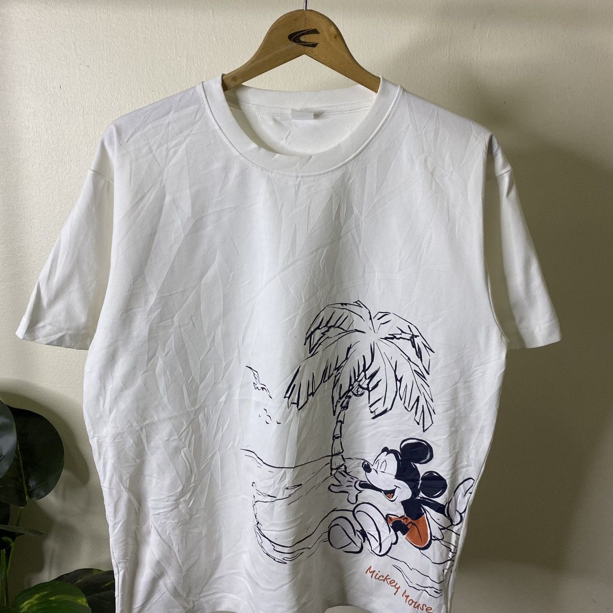 Mickey Mouse Vintage Y2K Disney Mickey Mouse Hawaii T Shirt Size US L / EU 52-54 / 3 - 2 Thumbnail