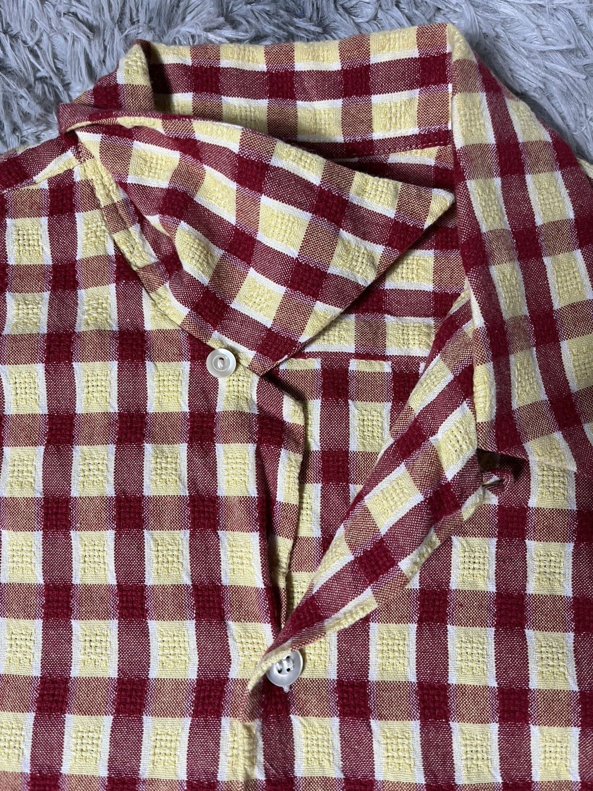 Toyo Enterprises Vintage 70s Sugar cane mfg.co open collar Size US M / EU 48-50 / 2 - 5 Thumbnail