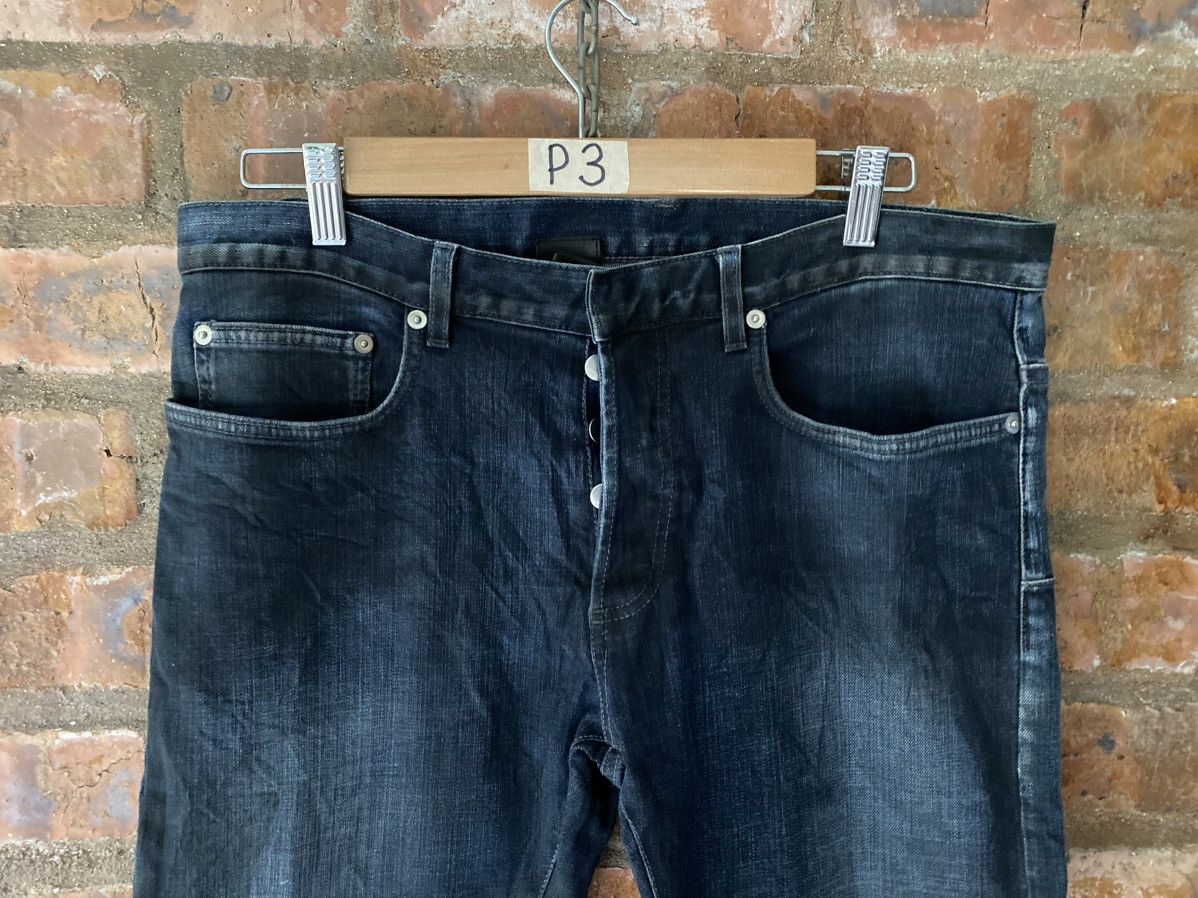 Dior 2000s DIOR Homme hedi slimane coal Dirty pants Size US 33 - 3 Thumbnail