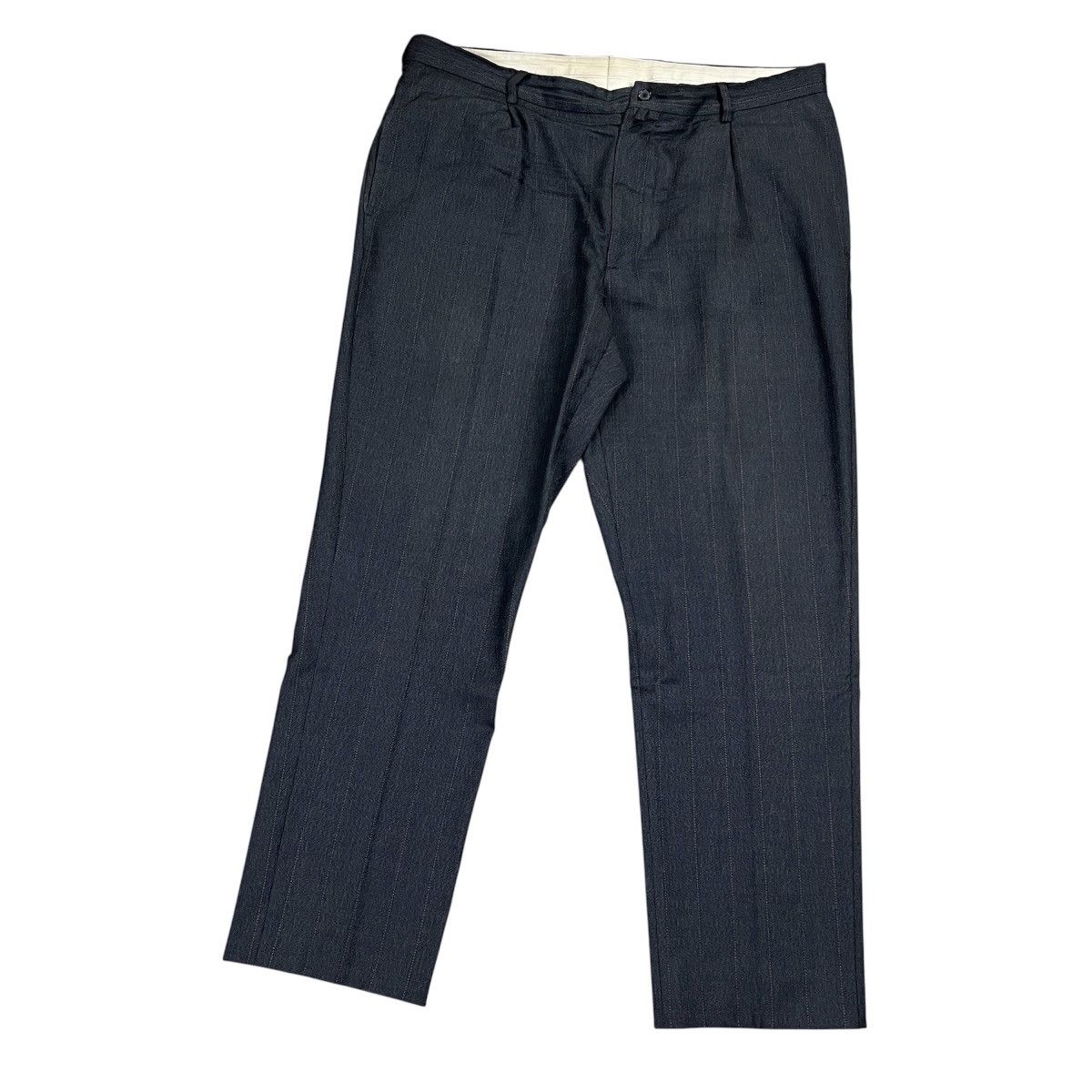 Gianfranco Ferre Gianfranco Ferré Men’s 2-Piece Suit Charcoal Pinstripe Wool Size 46R - 11 Thumbnail