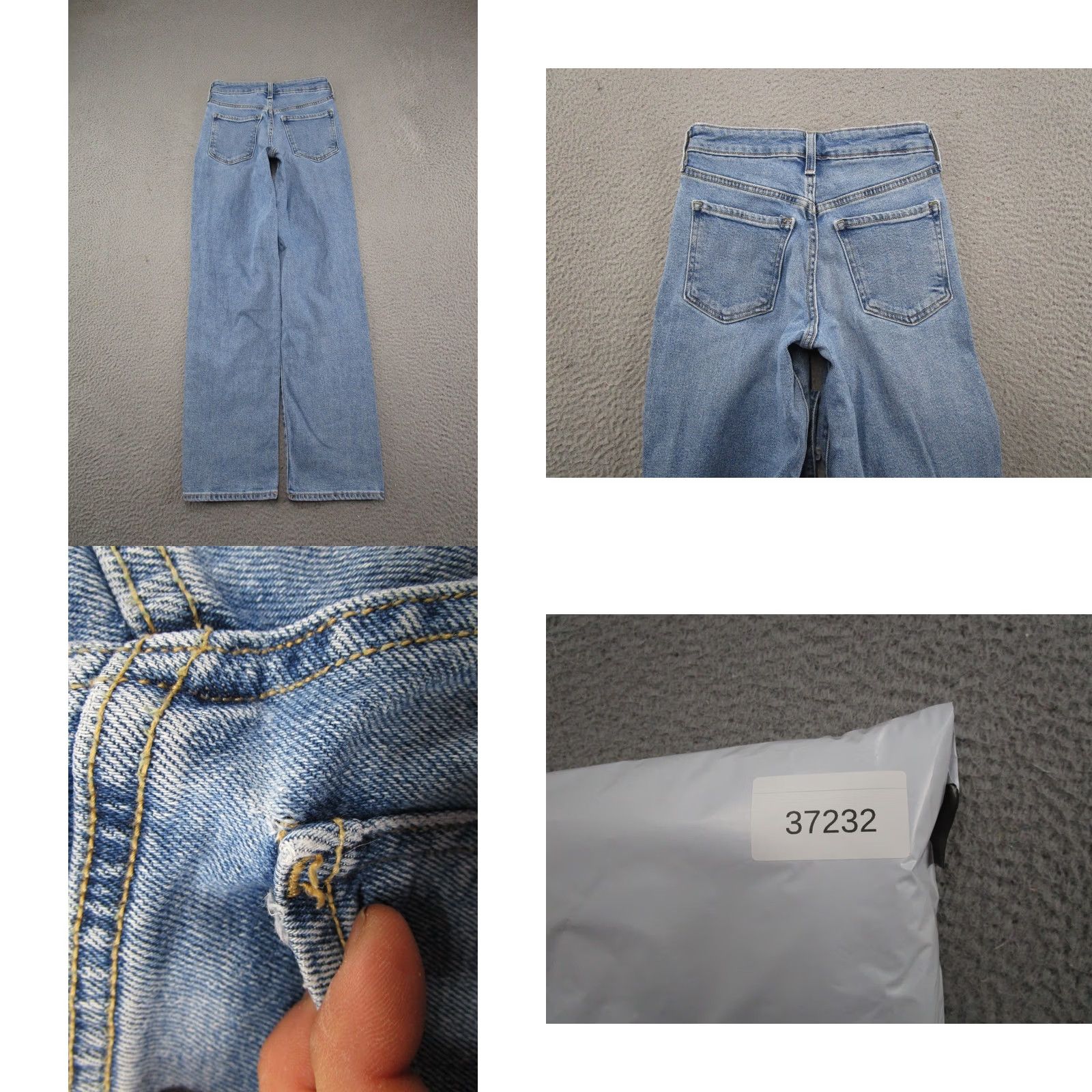 Old Navy Old Navy Jeans Denim 5-Pocket Stretch Regular Size 0 Blue Medium Wash Womens Straight Comfort Vintage 90s Style Size 25" / US 0 / IT 36 - 9 Thumbnail
