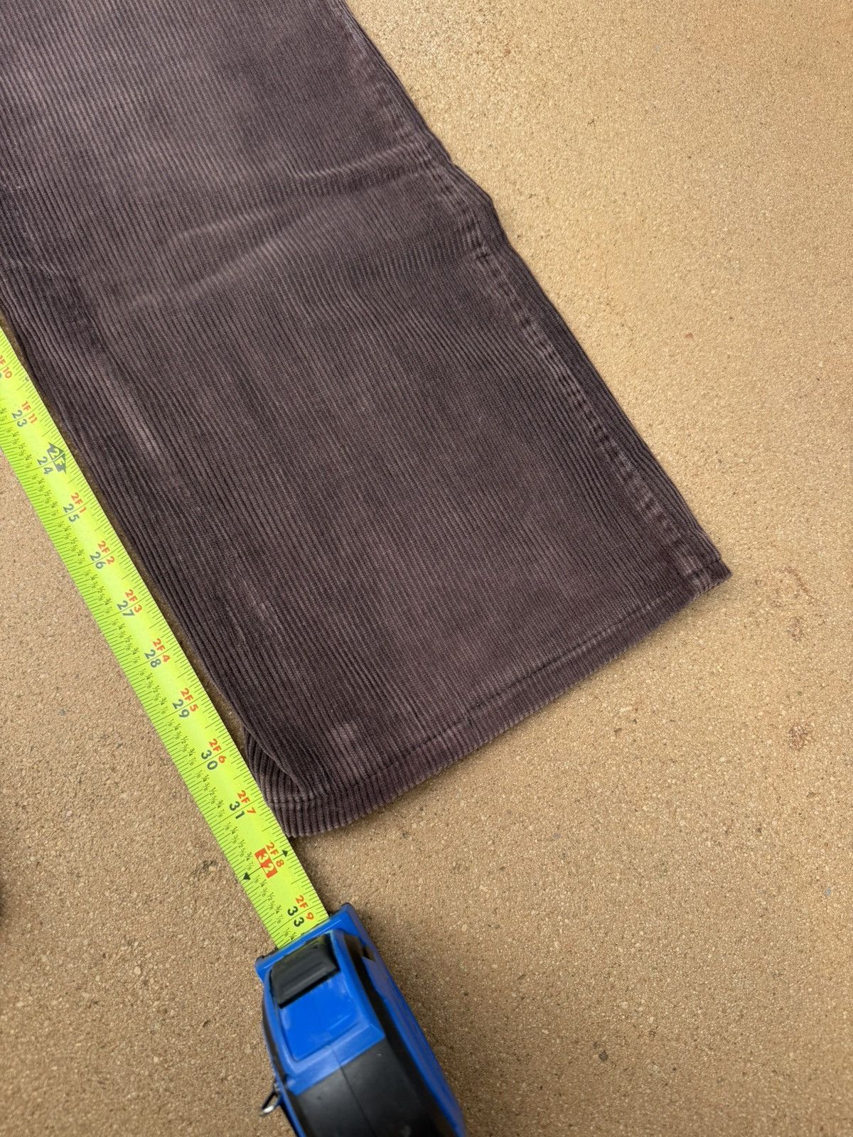 Levi's Vtg 70’s Levi’s 646 Bellbottom Flare Corduroy Pants 32x31 Size US 33 - 10 Thumbnail
