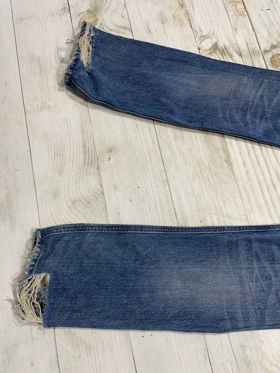 Diesel Diesel Thavar Slim Skinny Denim Jeans Distrissed Y2K Size US 34 / EU 50 - 17 Thumbnail