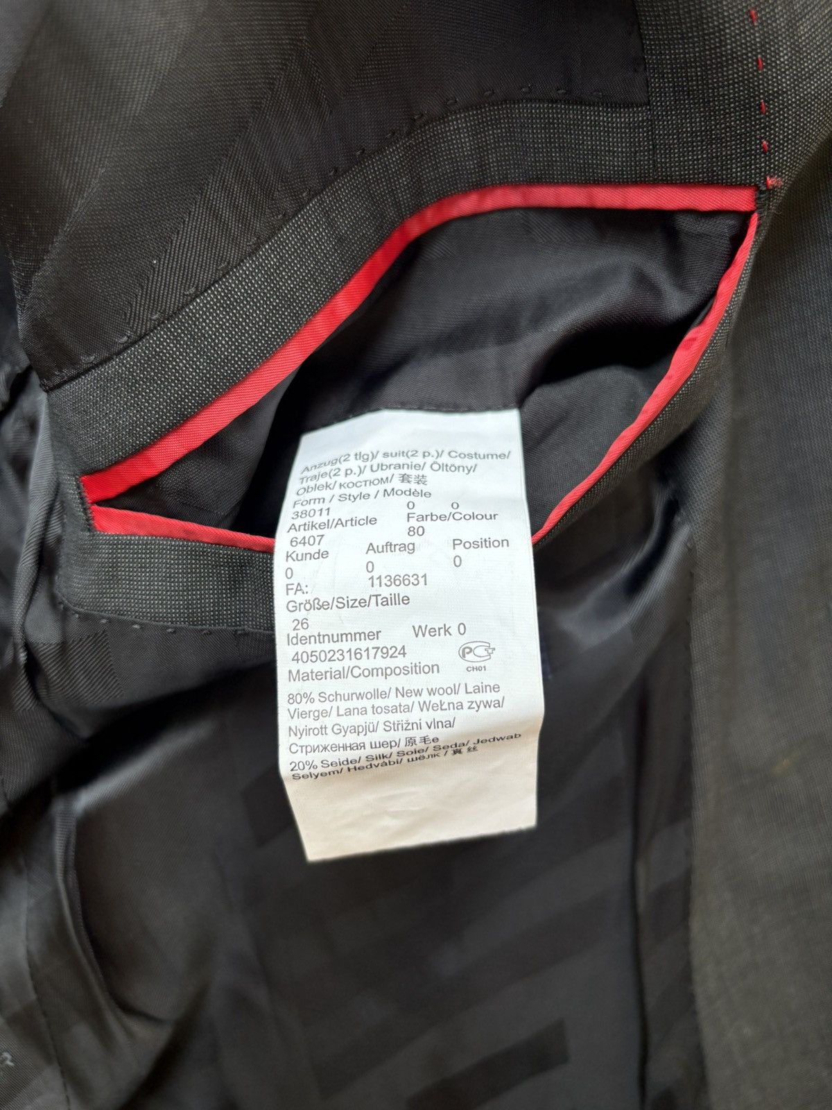 Daniel Hechter × Designer Daniel Hechter Paris Men’s Suit – 80% Wool / 20% Silk – Size 52L - 11 Thumbnail