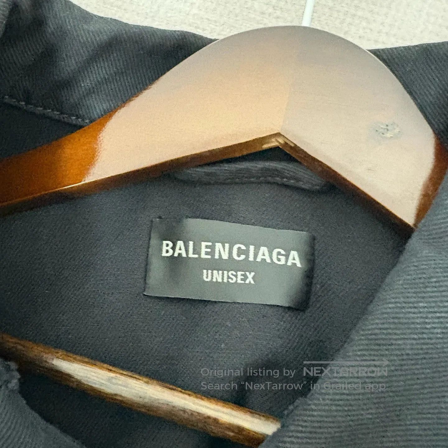 Balenciaga Balenciaga Valentine's Embroidered Denim Jacket. Size US S / EU 44-46 / 1 - 3 Thumbnail