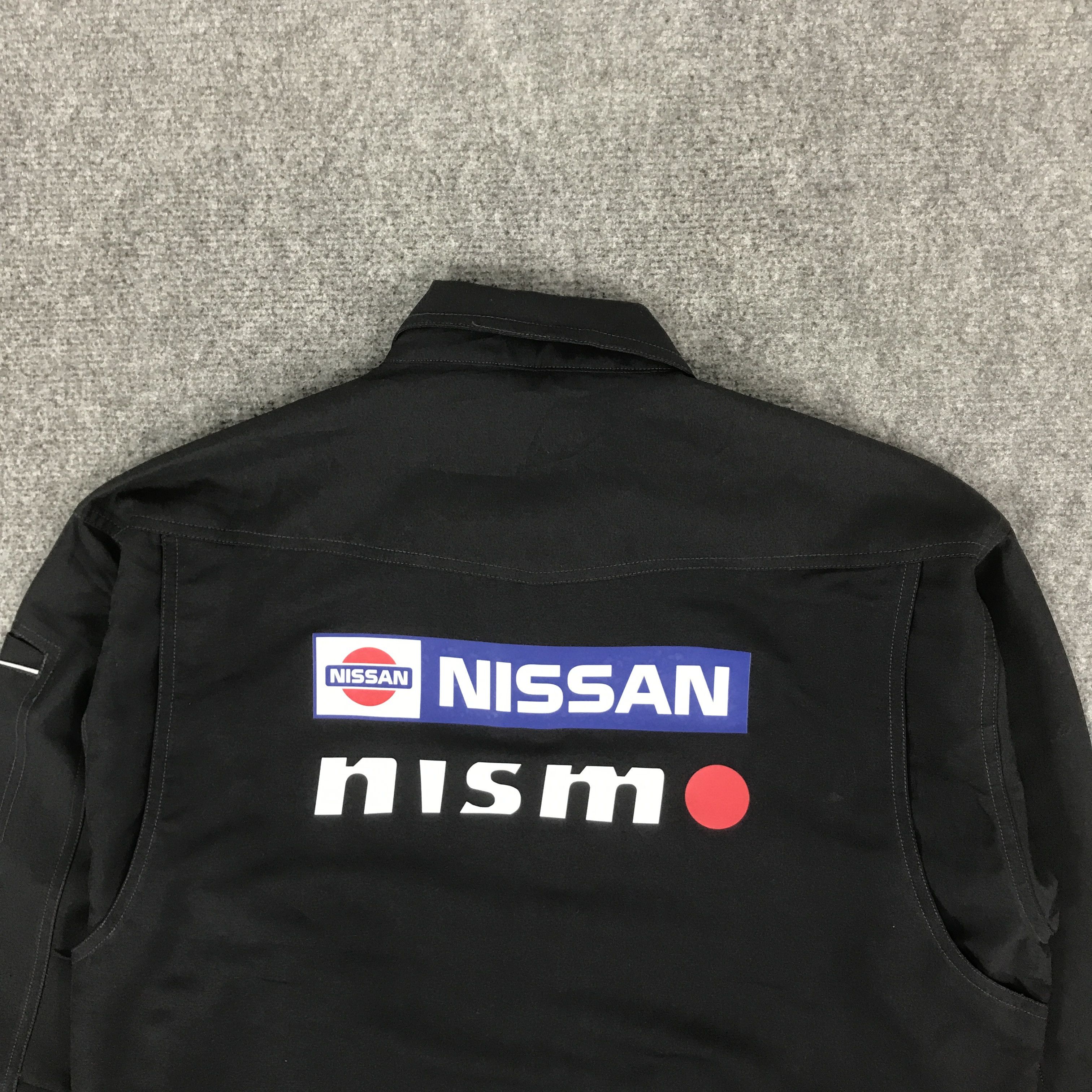 Japanese Brand NISSAN NISMO RACING TEAM BLACK CUSTOM JACKET K73B16 Size US L / EU 52-54 / 3 - 4 Thumbnail