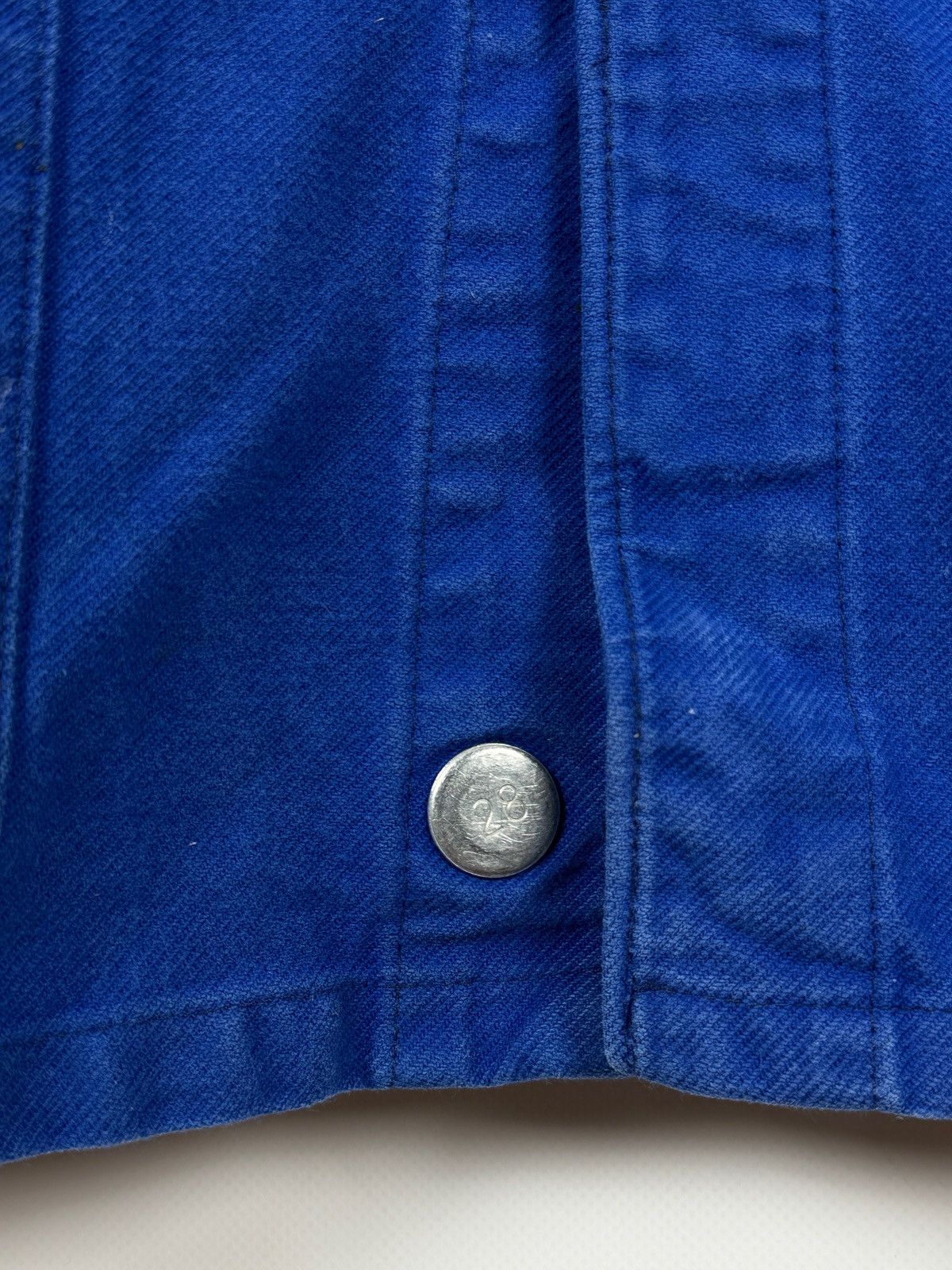 Le Laboureur 80s Vintage Lutteurs French Workwear Sanfor Chore Jacket Size US M / EU 48-50 / 2 - 24 Thumbnail