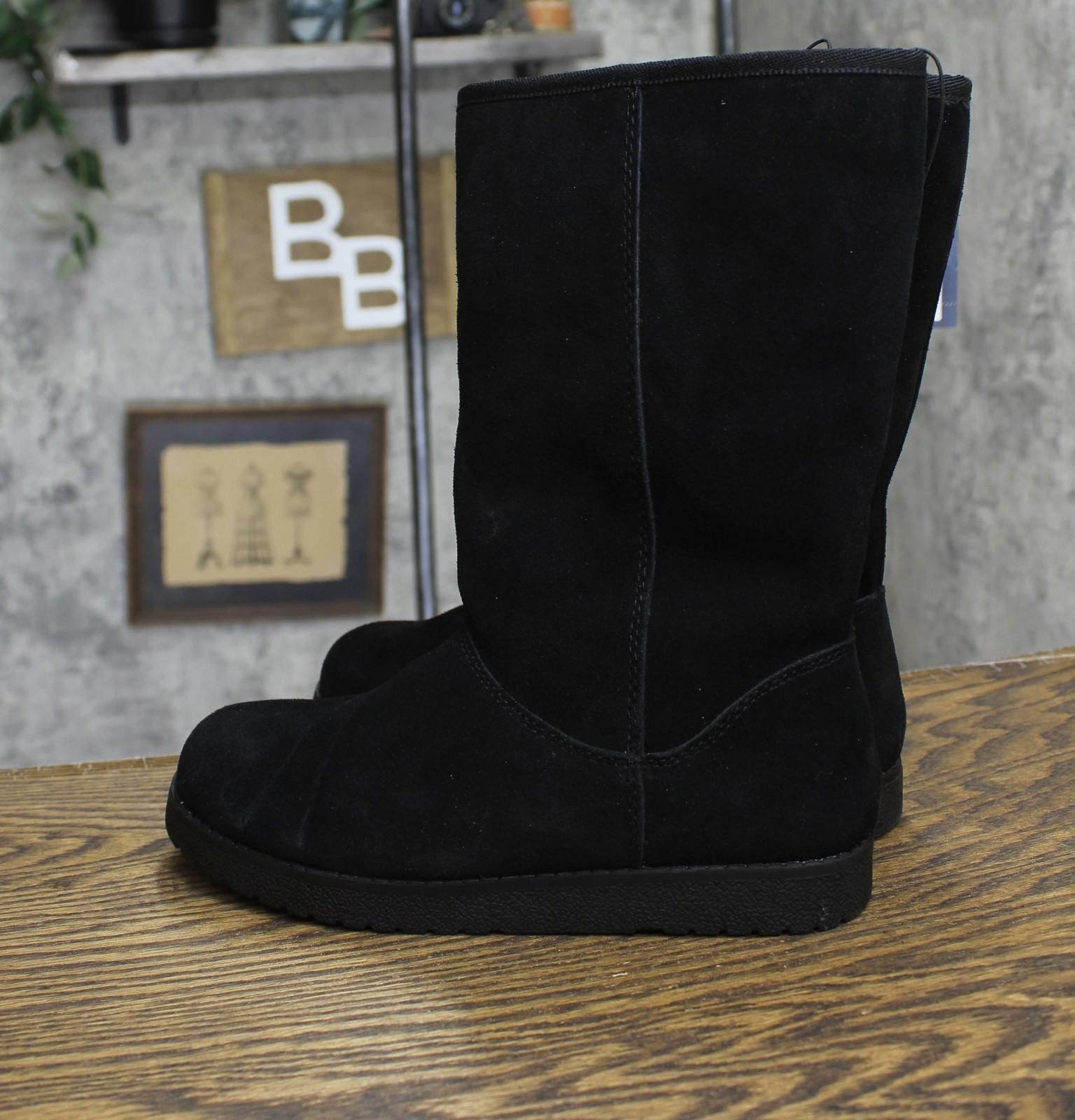 Other Universal Thread Shearling Winter Boots 91467407 Black 6m Size US 6 / IT 36 - 2 Thumbnail