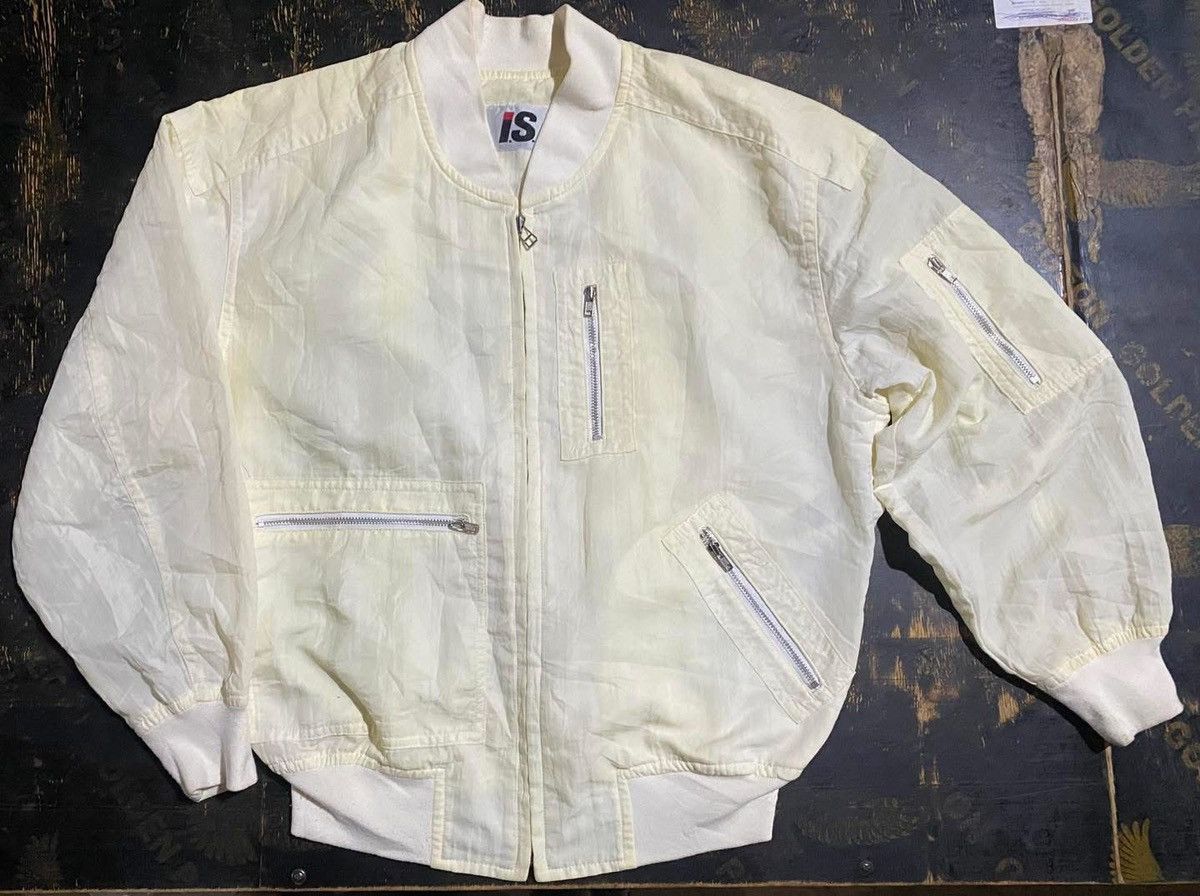 Issey Miyake Issey Miyake x Isumori Chisato Sport MA-1 Bomber Jacket Size US M / EU 48-50 / 2 - 2 Thumbnail