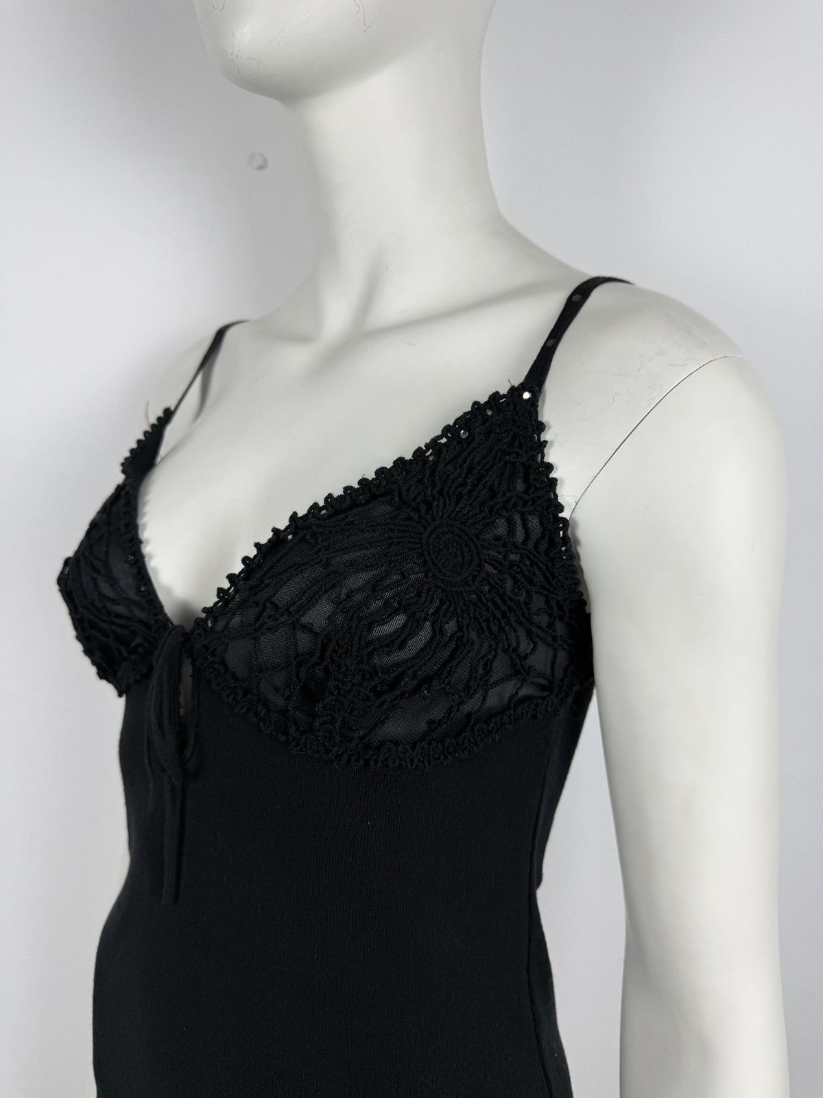 Alexander McQueen Alexander McQueen 1990’s Beaded Knit Spiderweb Top Size S / US 4 / IT 40 - 8 Thumbnail