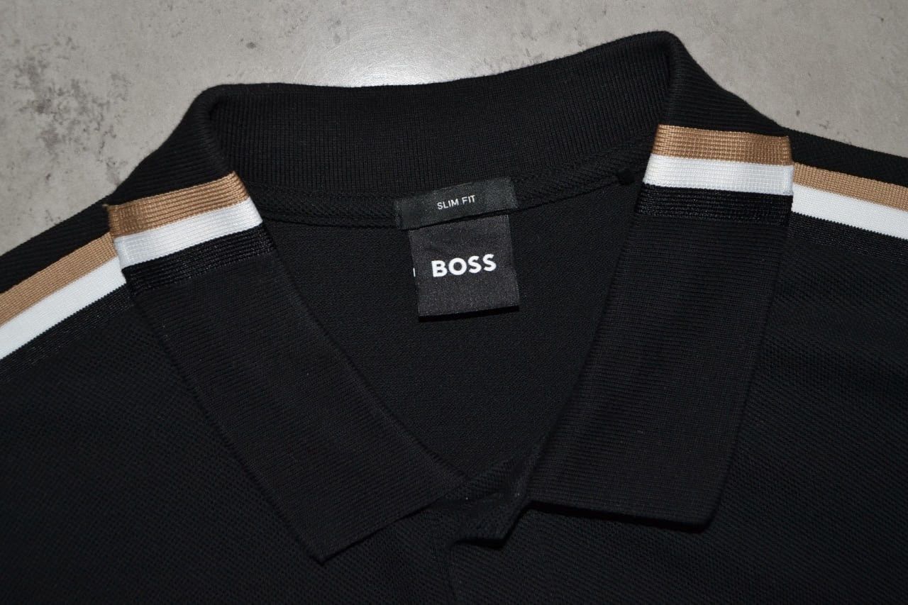Hugo Boss Hugo Boss polo short sleeve Slim Fit Black Tee size L Size US L / EU 52-54 / 3 - 6 Thumbnail
