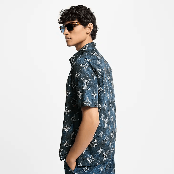 Louis Vuitton Printed Monogram Short-Sleeved Shirt Size US S / EU 44-46 / 1 - 3 Thumbnail