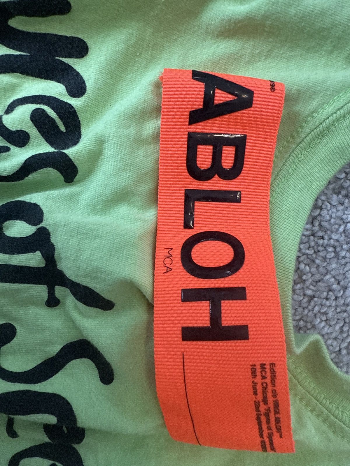Virgil Abloh Virgil Abloh FOS Tee Size XS Size US XS / EU 42 / 0 - 3 Thumbnail