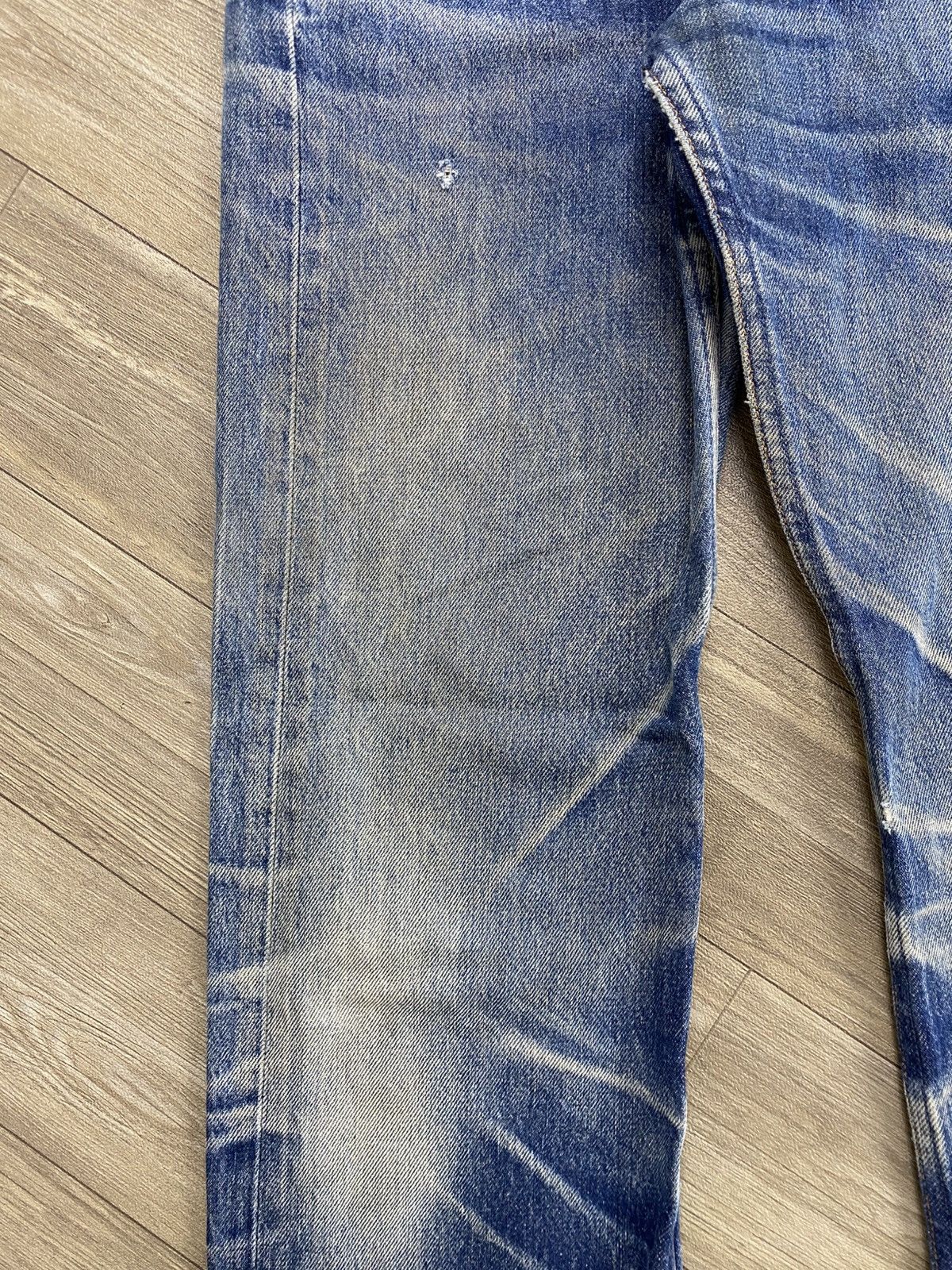 Levi's Vintage Clothing 🇺🇸1990s Vintage Levis 501XX Clawmark Faded 34x32 Blue Jeans Size US 29 - 4 Thumbnail