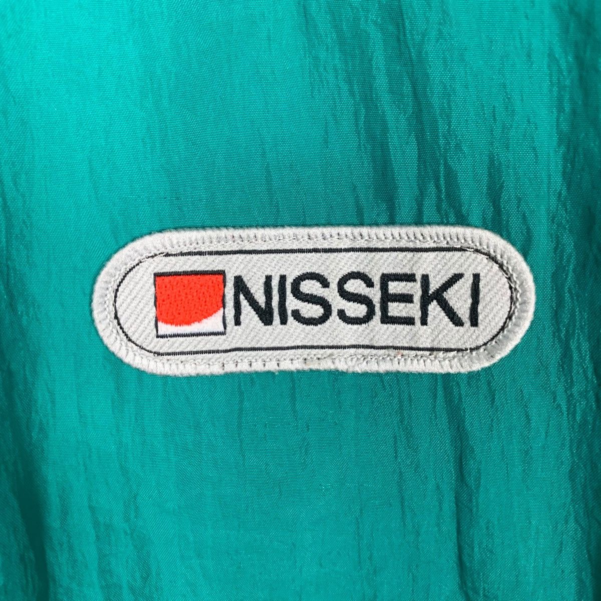 Japanese Brand NISSEKI DASHRACER 100 Green Collar Light Jacket #1661-C74 Size US L / EU 52-54 / 3 - 11 Thumbnail