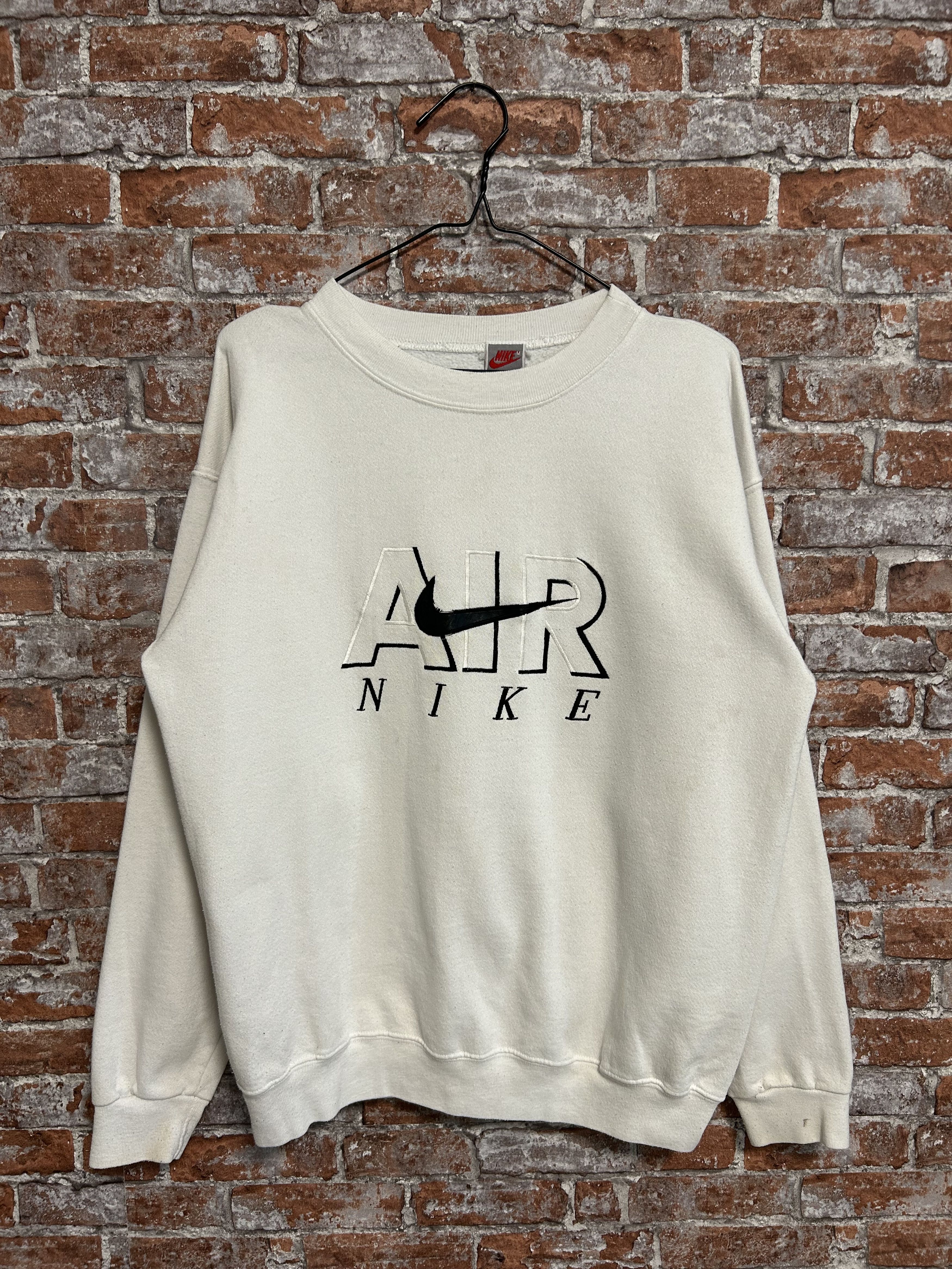Nike Nike Air Vintage 90s Swoosh Sweatshirt Size US XL / EU 56 / 4 - 1 Thumbnail