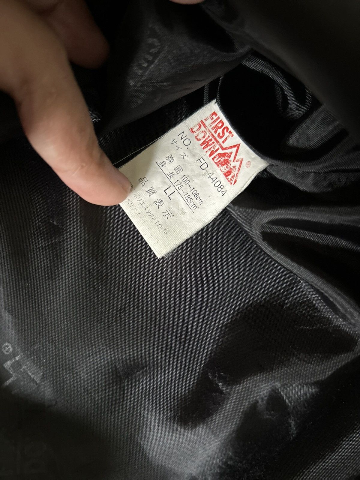 Japanese Brand FIRST DOWN Vintage Hooded Down Jacket Size US L / EU 52-54 / 3 - 14 Thumbnail