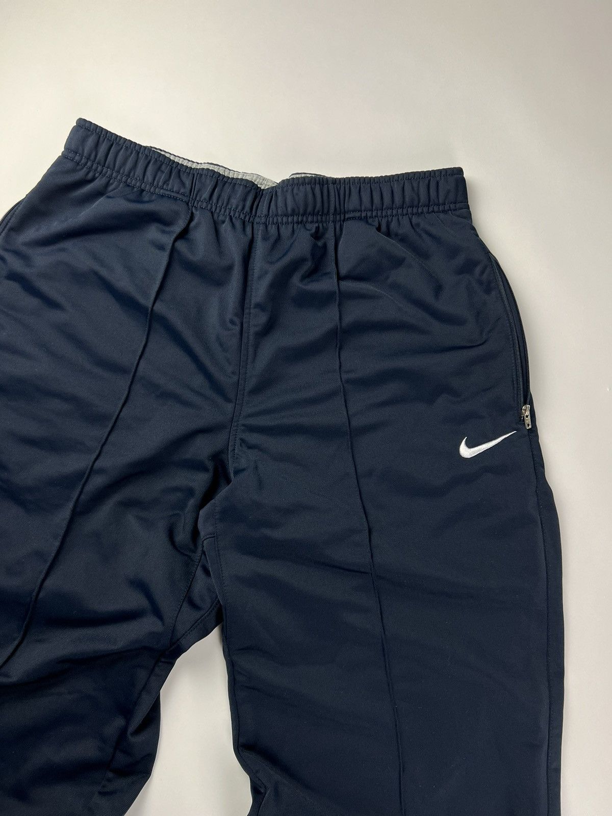 Nike × Vintage Vintage Nike Dark Blue Training Pants, Size M Size US 32 / EU 48 - 5 Thumbnail