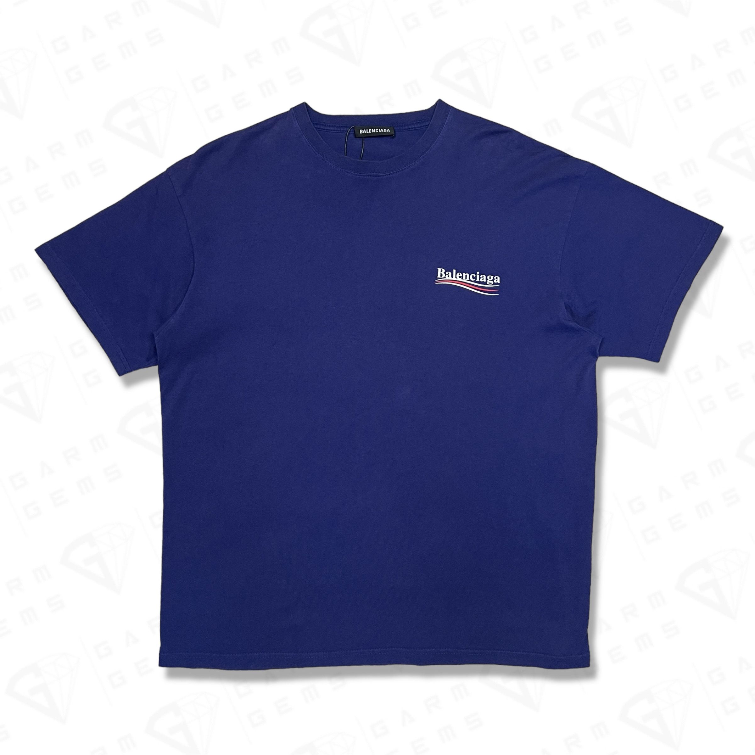 Balenciaga Balenciaga Political Campaign Logo T-Shirt Size US M / EU 48-50 / 2 - 1 Thumbnail