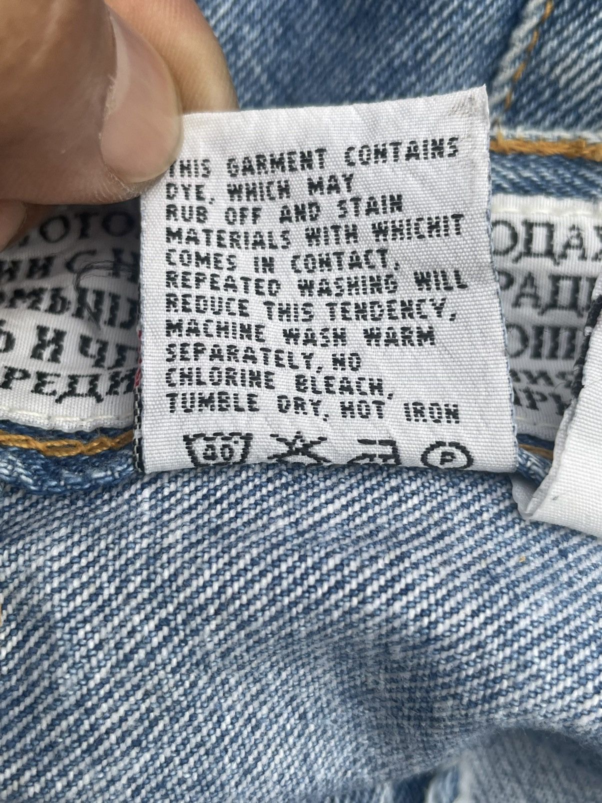 Cccp Soviet CCCP Denim Size US 34 / EU 50 - 22 Thumbnail