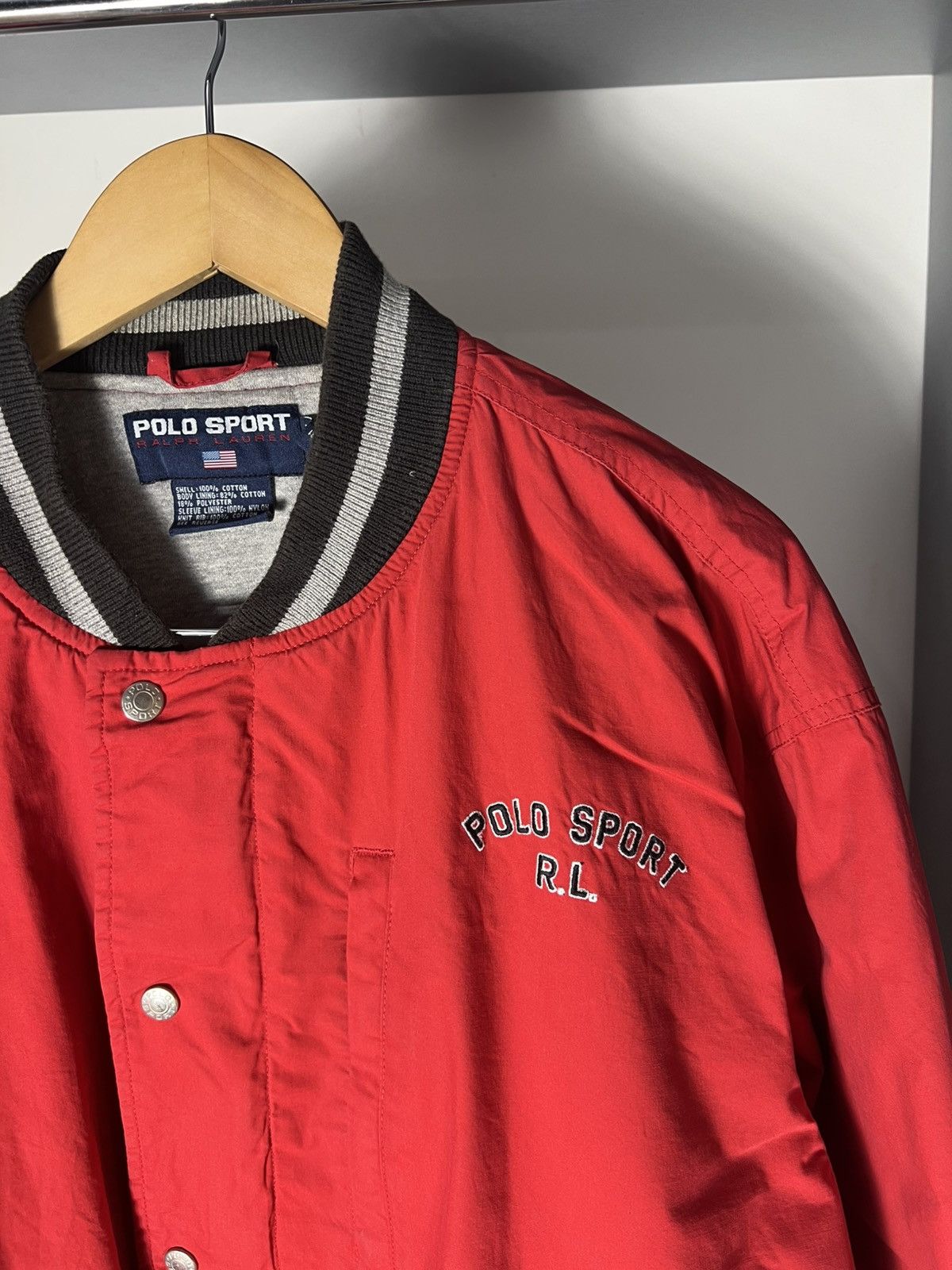 Polo Ralph Lauren × Vintage VERY RARE POLO SPORT RALPH LAUREN BOMBER LIGHT JACKET 90s Size US L / EU 52-54 / 3 - 2 Thumbnail