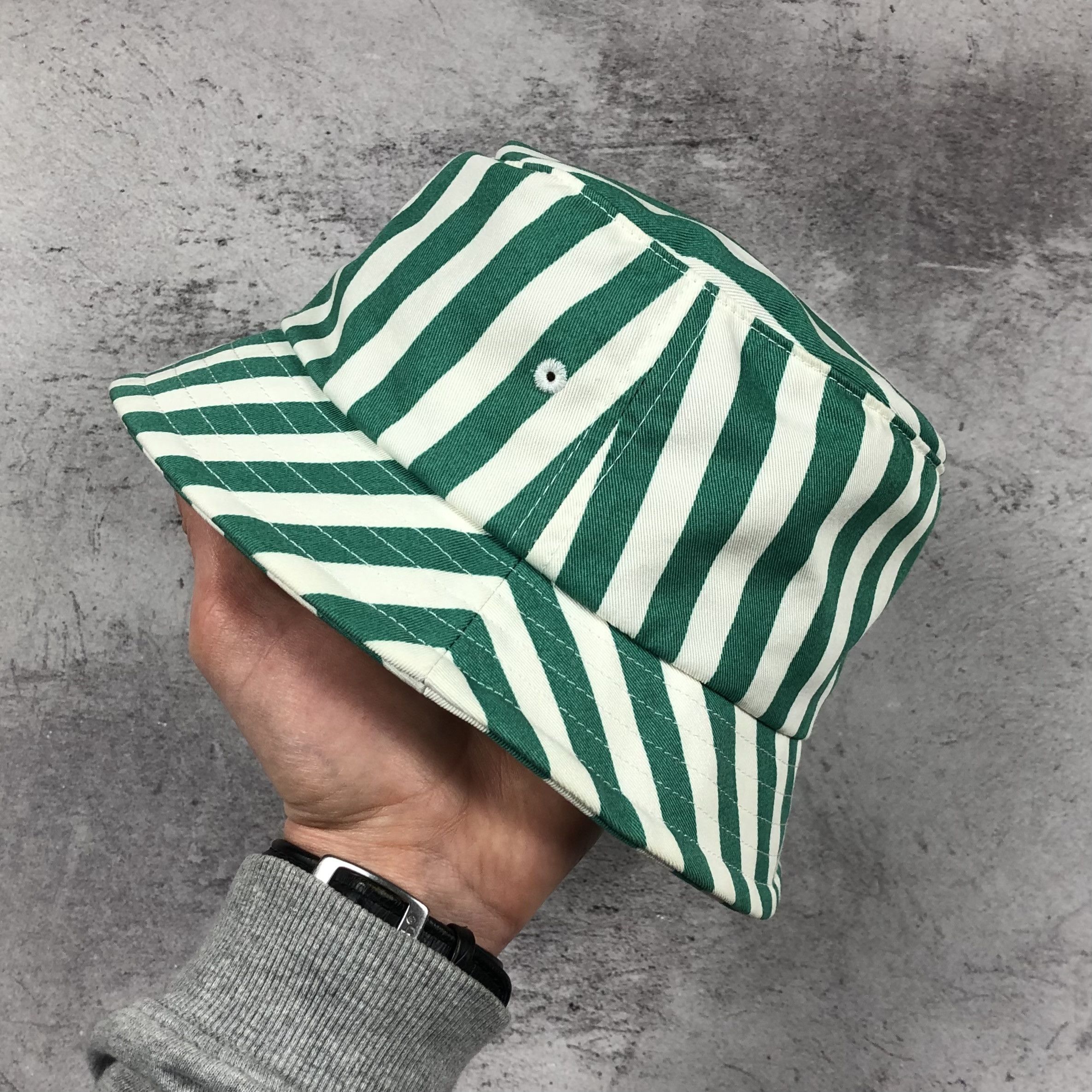 Marimekko Marimekko Kioski Tasaraita Bucket Hat Unikko Striped Floral Size ONE SIZE - 3 Thumbnail