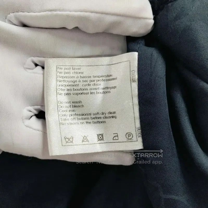 Chanel Chanel Navy Blue Women's Jacket for Spring/Fall . Size L / US 10 / IT 46 - 4 Thumbnail