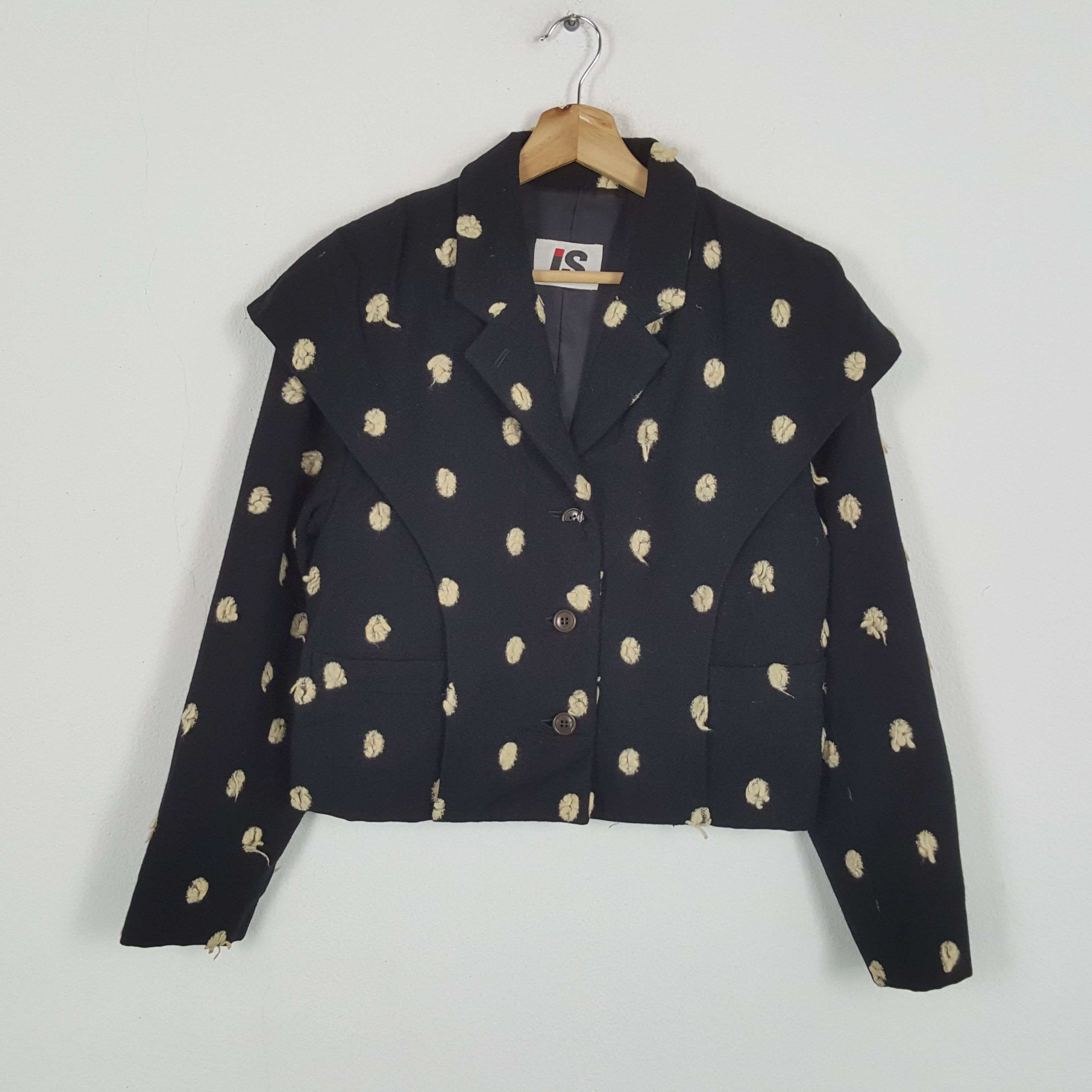 Issey Miyake × Japanese Brand × Vintage Vintage I.S. by Issey Miyake Japanese Fashion Brand Blazers Size S / US 4 / IT 40 - 1 Thumbnail