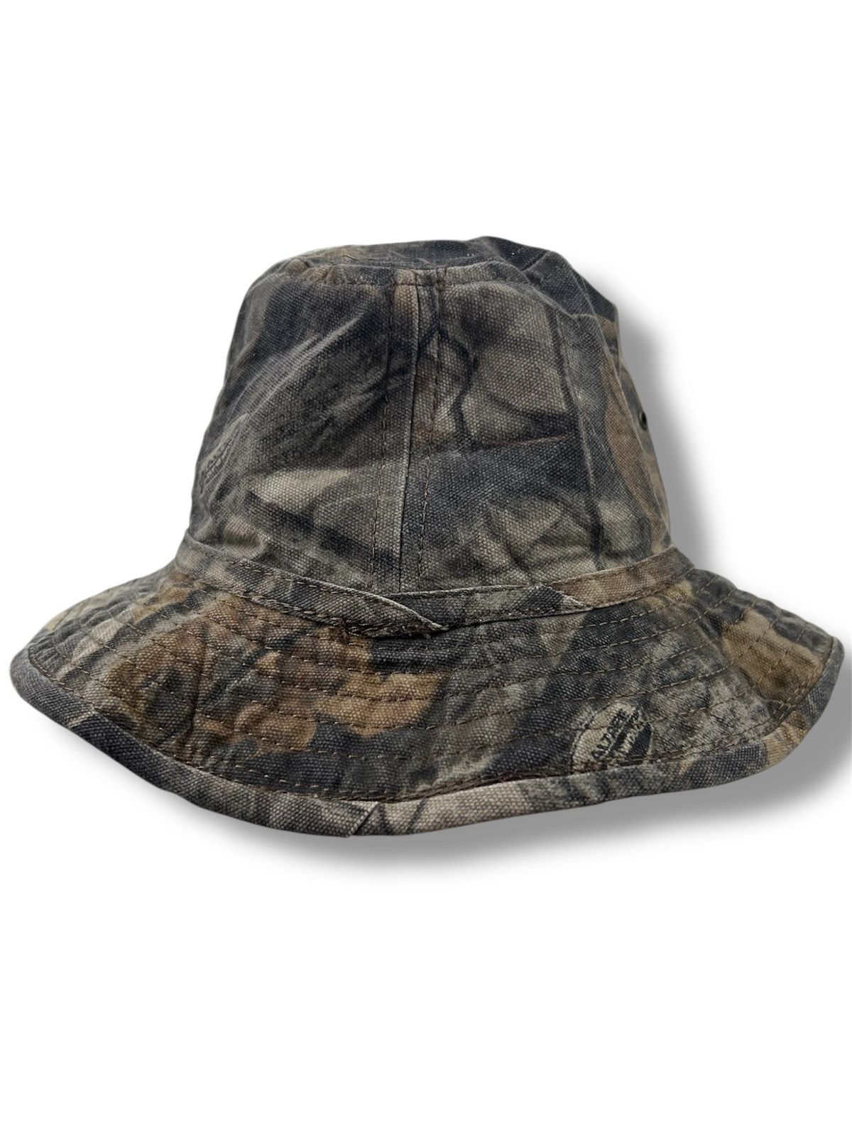 Vintage Vintage Realtree Hardwoods Camo Bucket Hat Size ONE SIZE - 1 Thumbnail