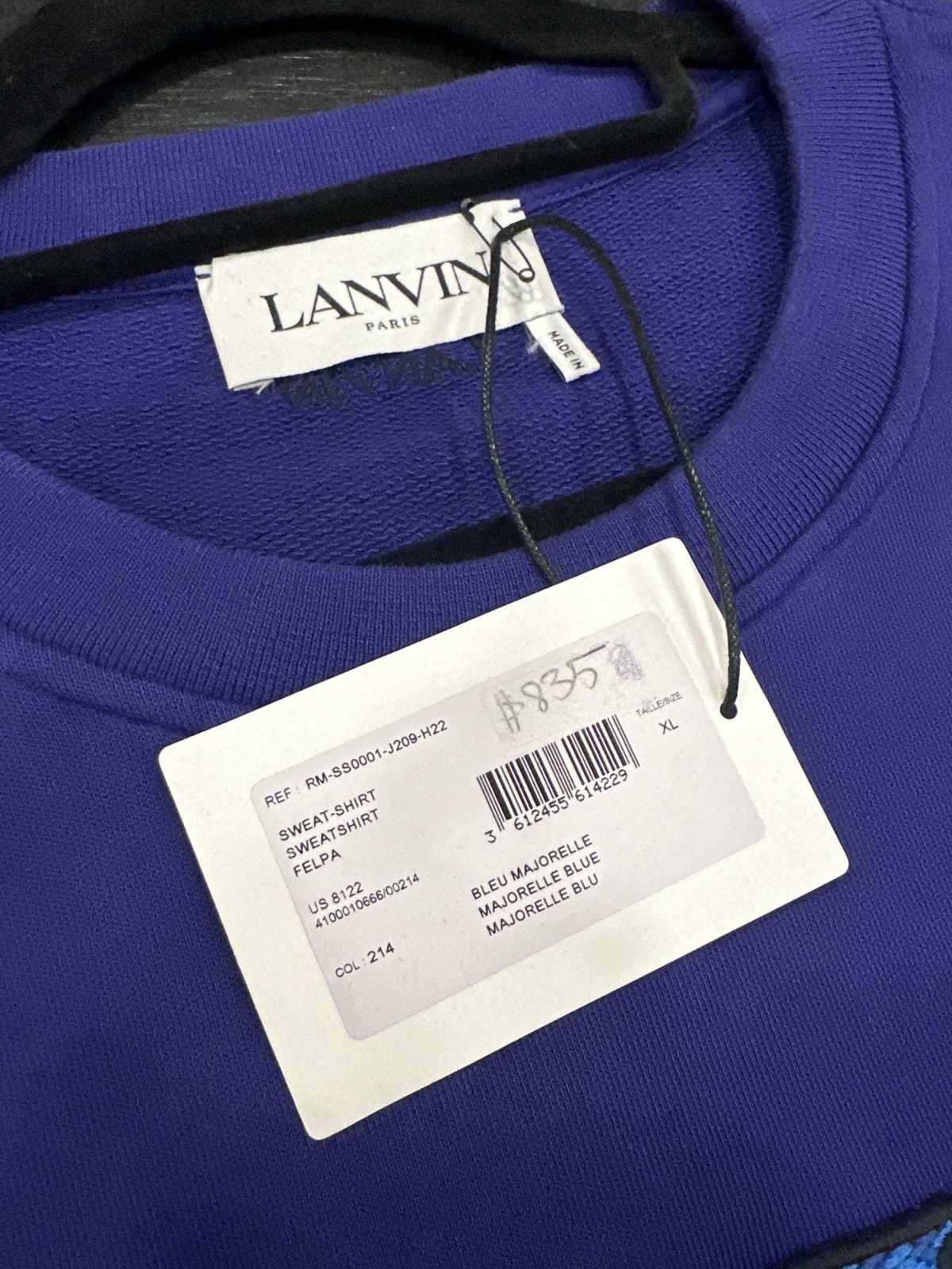 Lanvin Lanvin XL crewneck Size US M / EU 48-50 / 2 - 8 Thumbnail